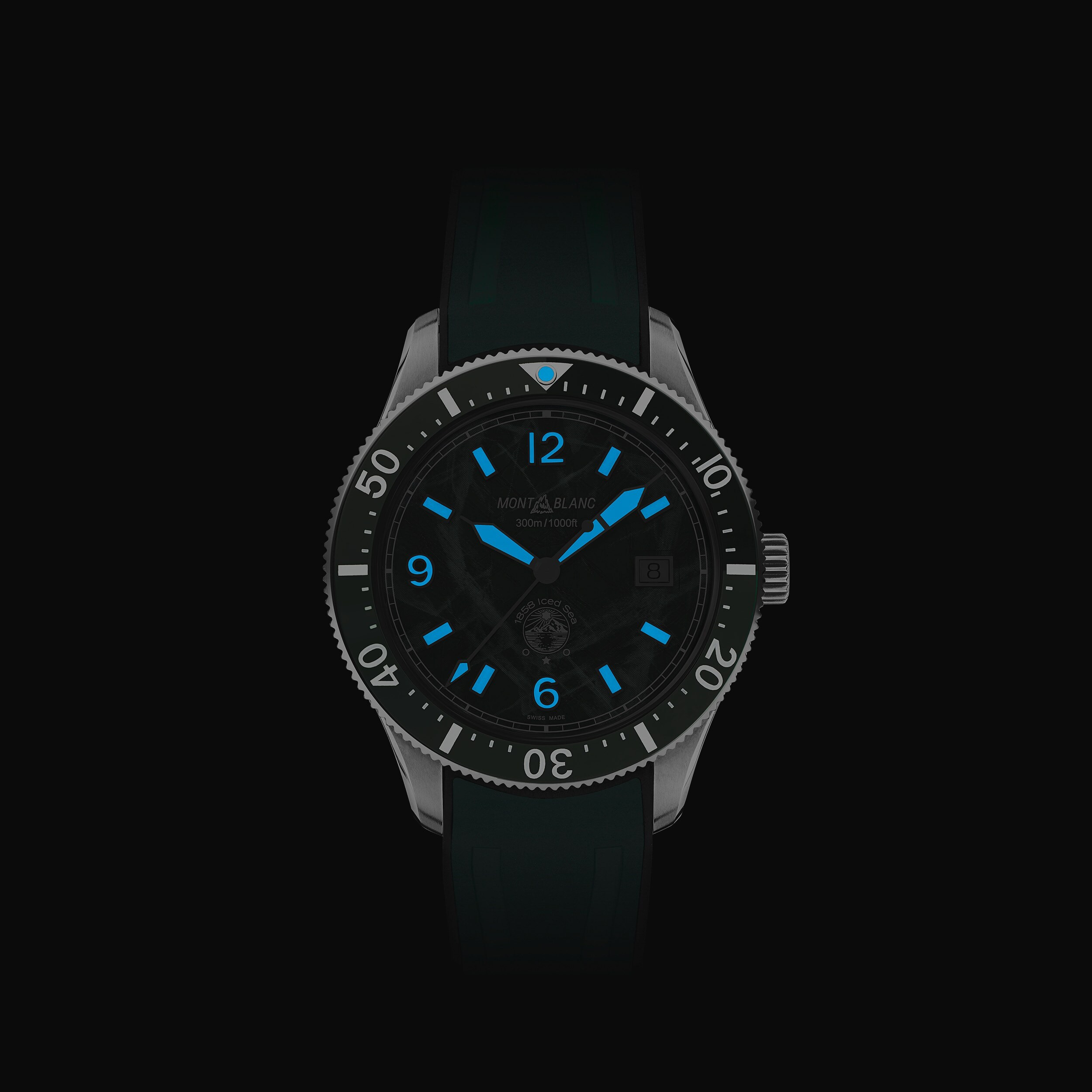 Montblanc 1858 Iced Sea Automatic Date - 5