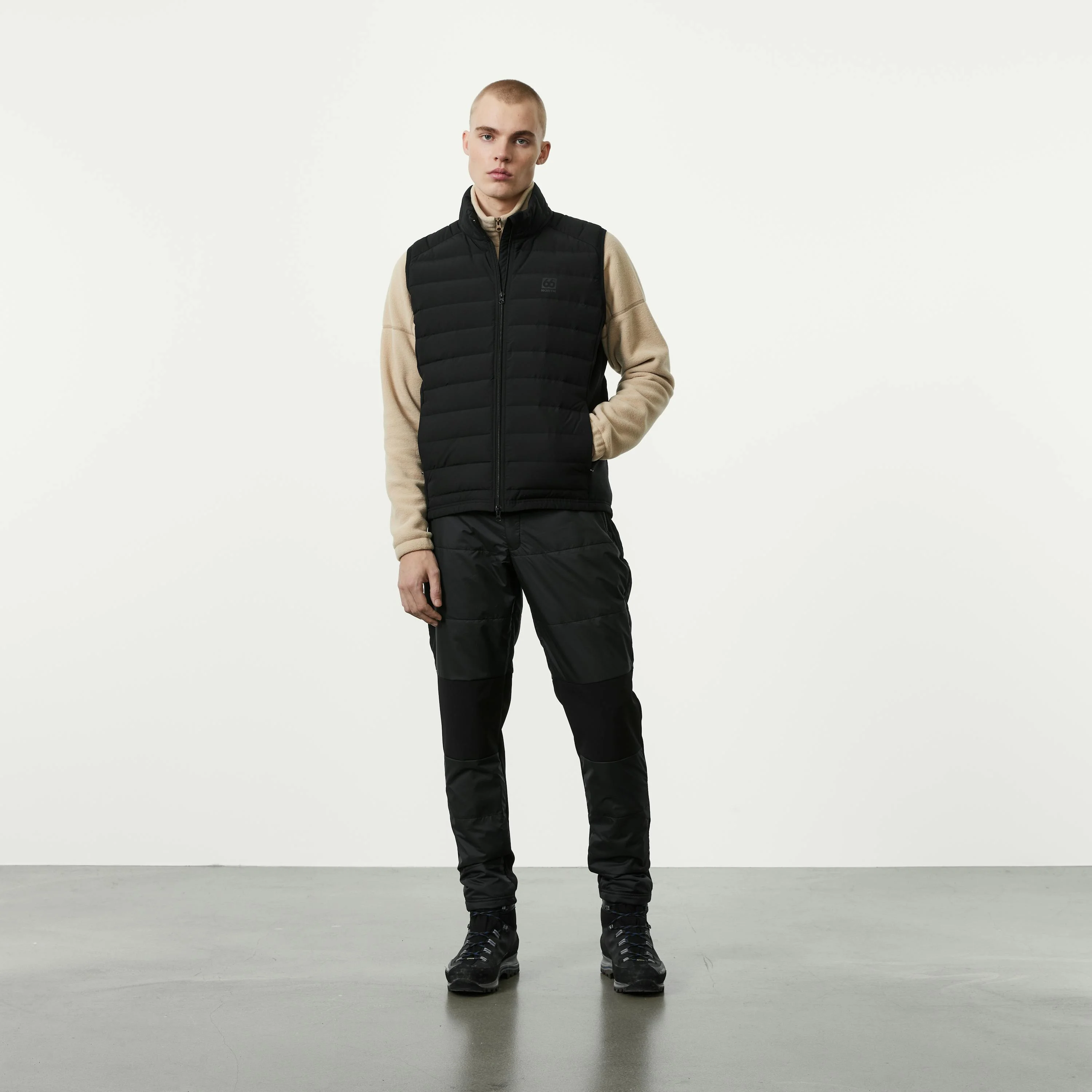 Ok Down and fleece vest - 1