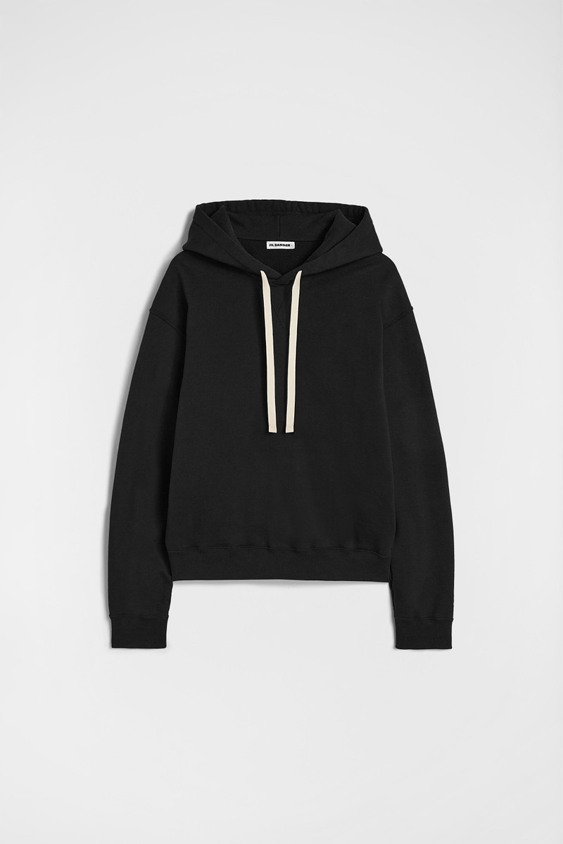 Cotton Terry Hooded Sweatshirt 1