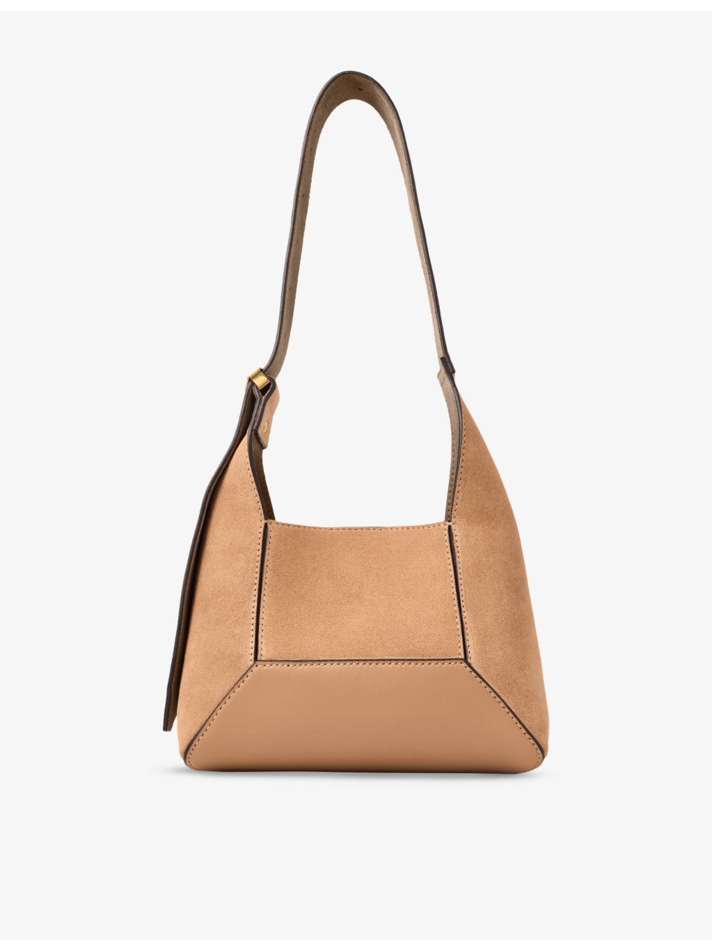 Diamond Medium Suede Hobo Bag - 3