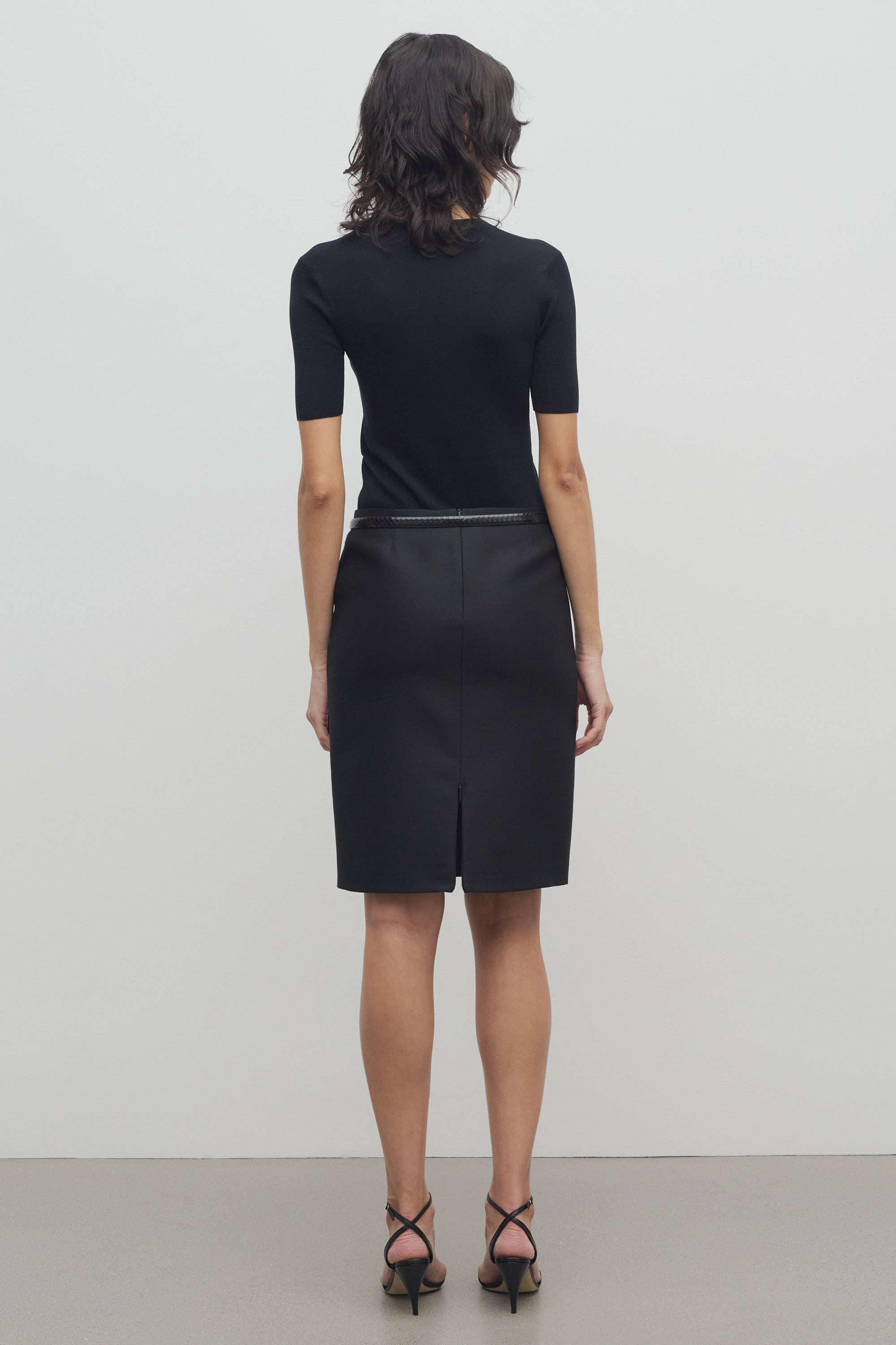 Sarto Skirt in Wool and Silk - 6