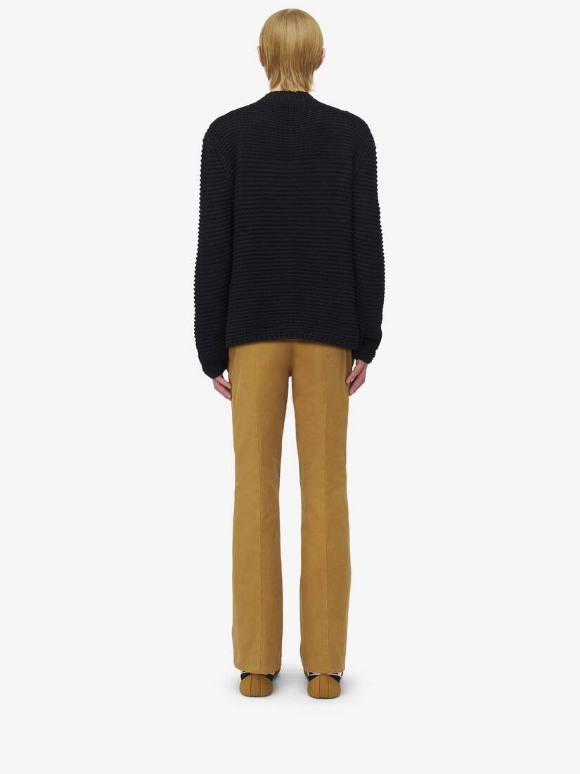 McQueen Logo Textured Jumper - 5