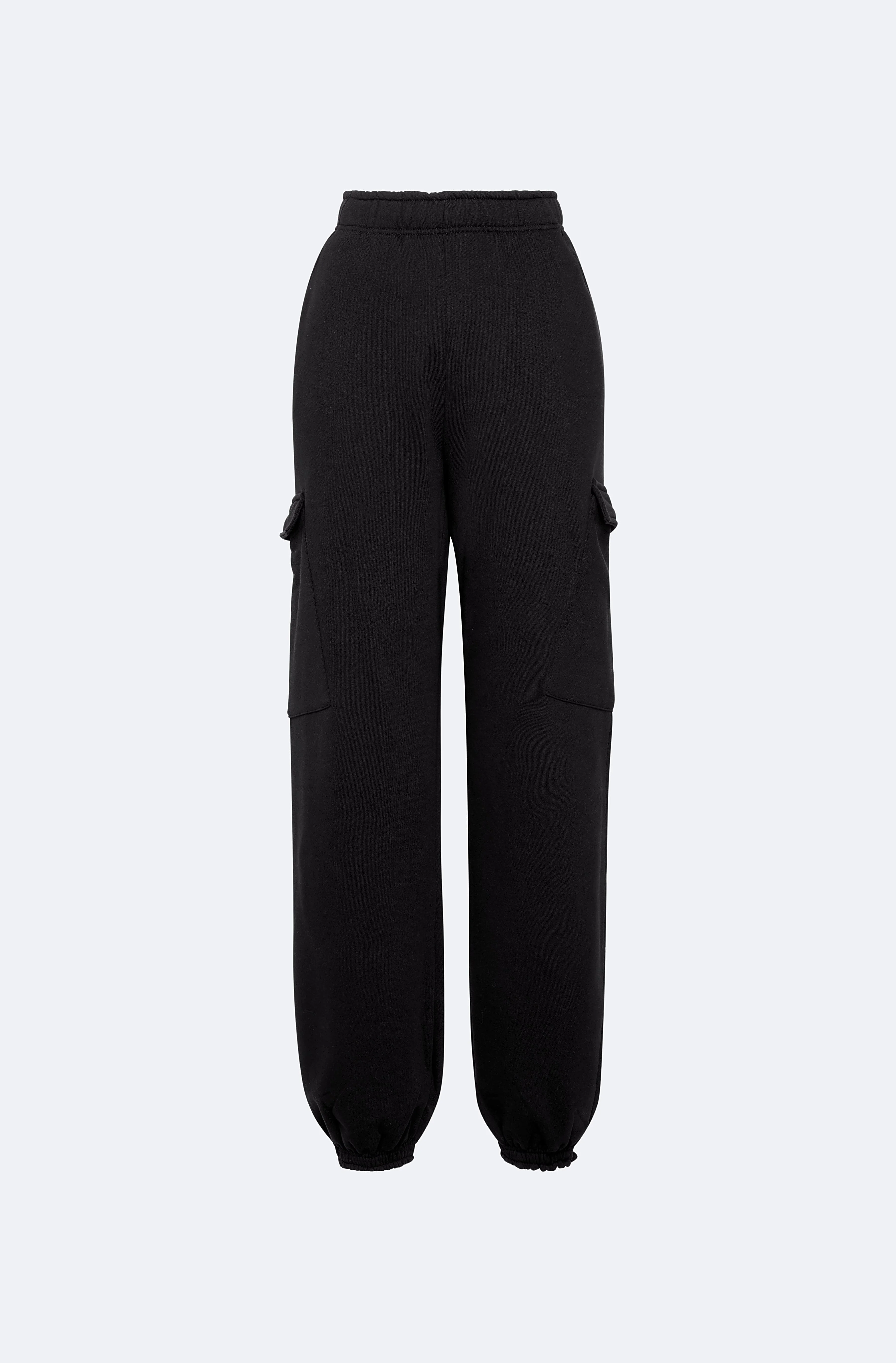 Cotton Cargo Sweatpant - 1