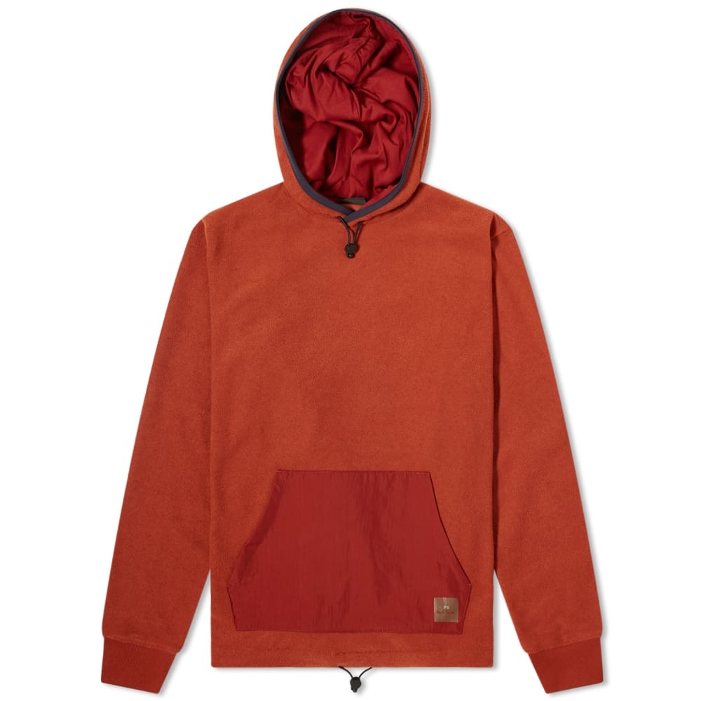 Paul Smith Polar Fleece Popover Hoody - 1