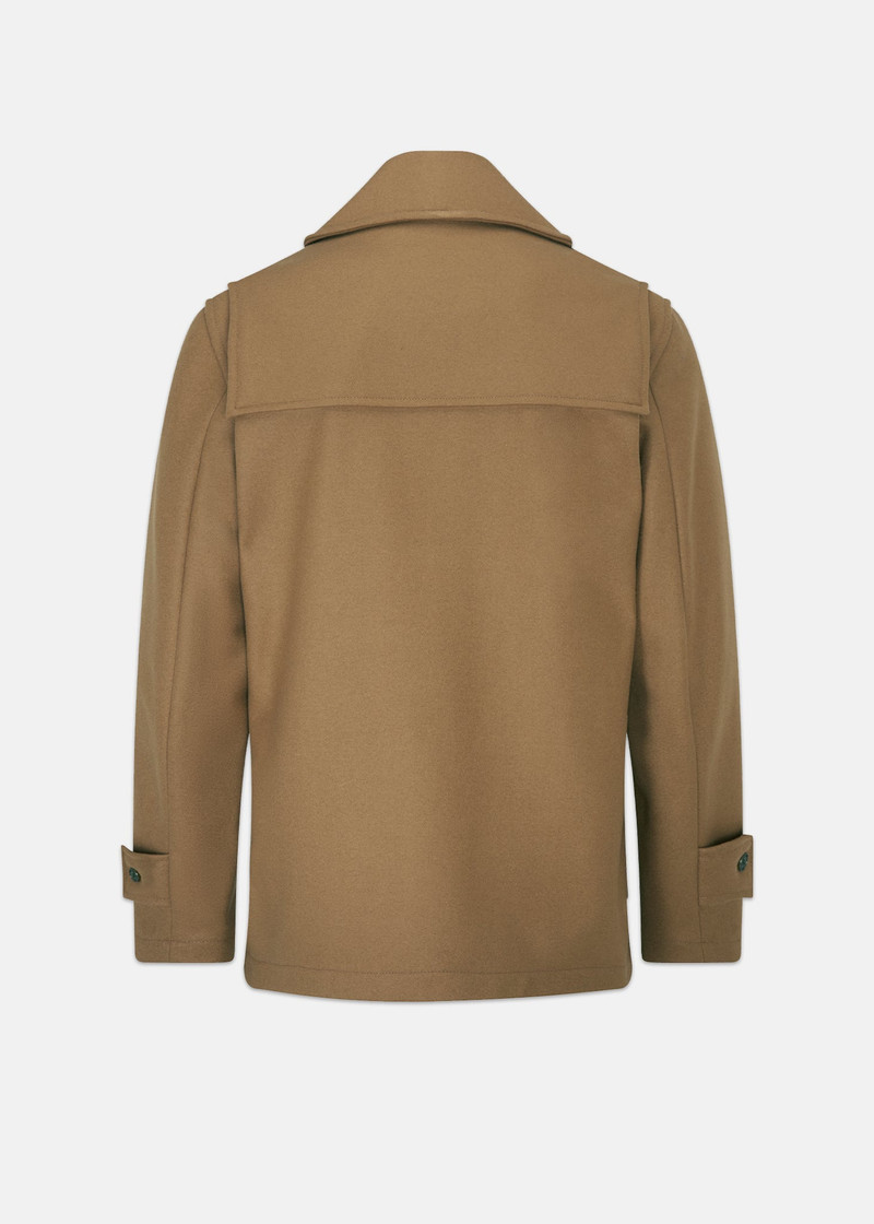 GLOVERALL Men's Cocteau Duffle Jacket Camel outlook