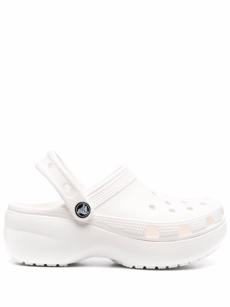 platform-sole clog sandals 1