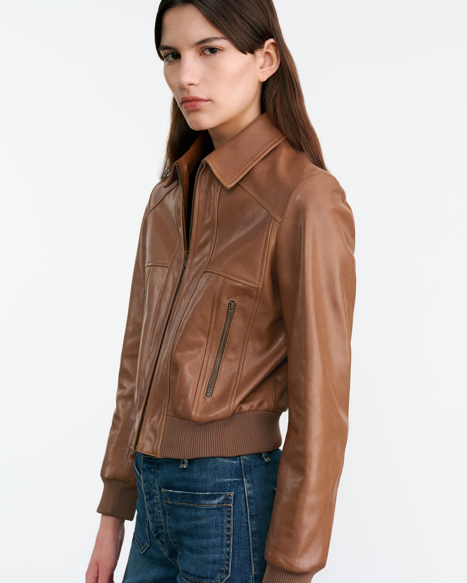 SUE LEATHER JACKET - 4
