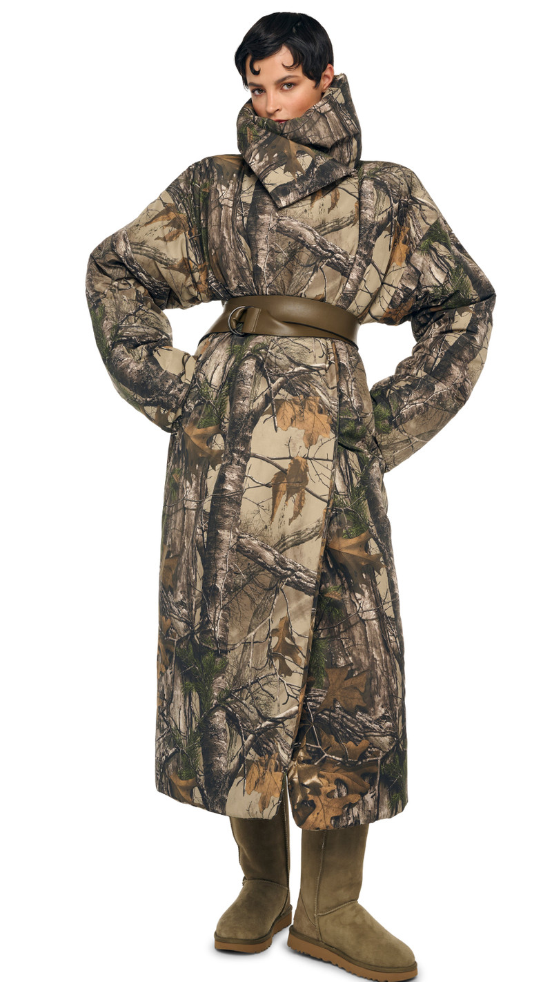 HIGH COLLAR SLEEPING BAG COAT LONG 1
