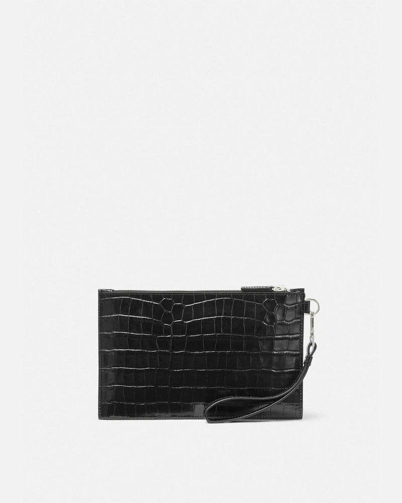 Croc-Effect Medusa Biggie Small Pouch 3