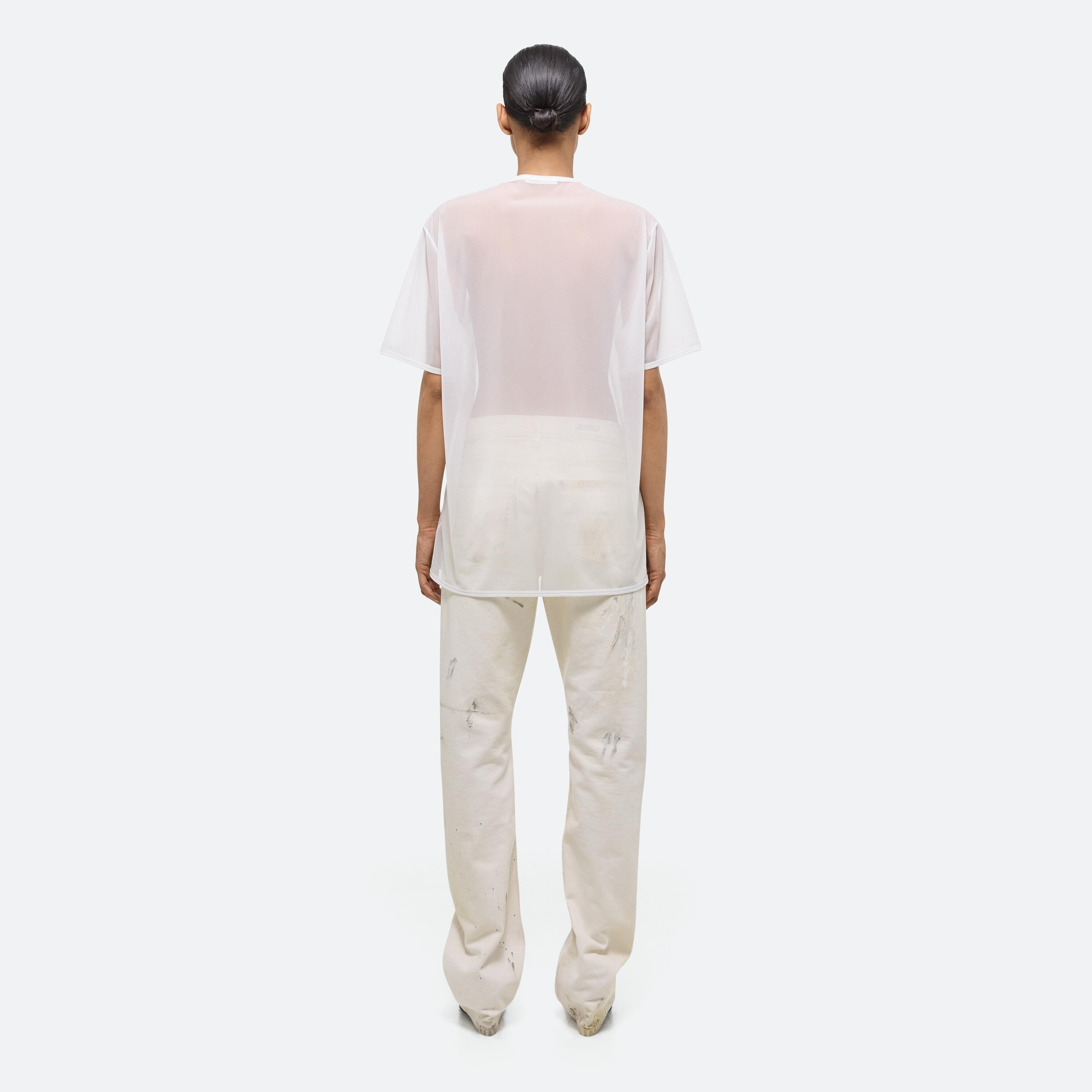 SHEER LOGO TEE - 9