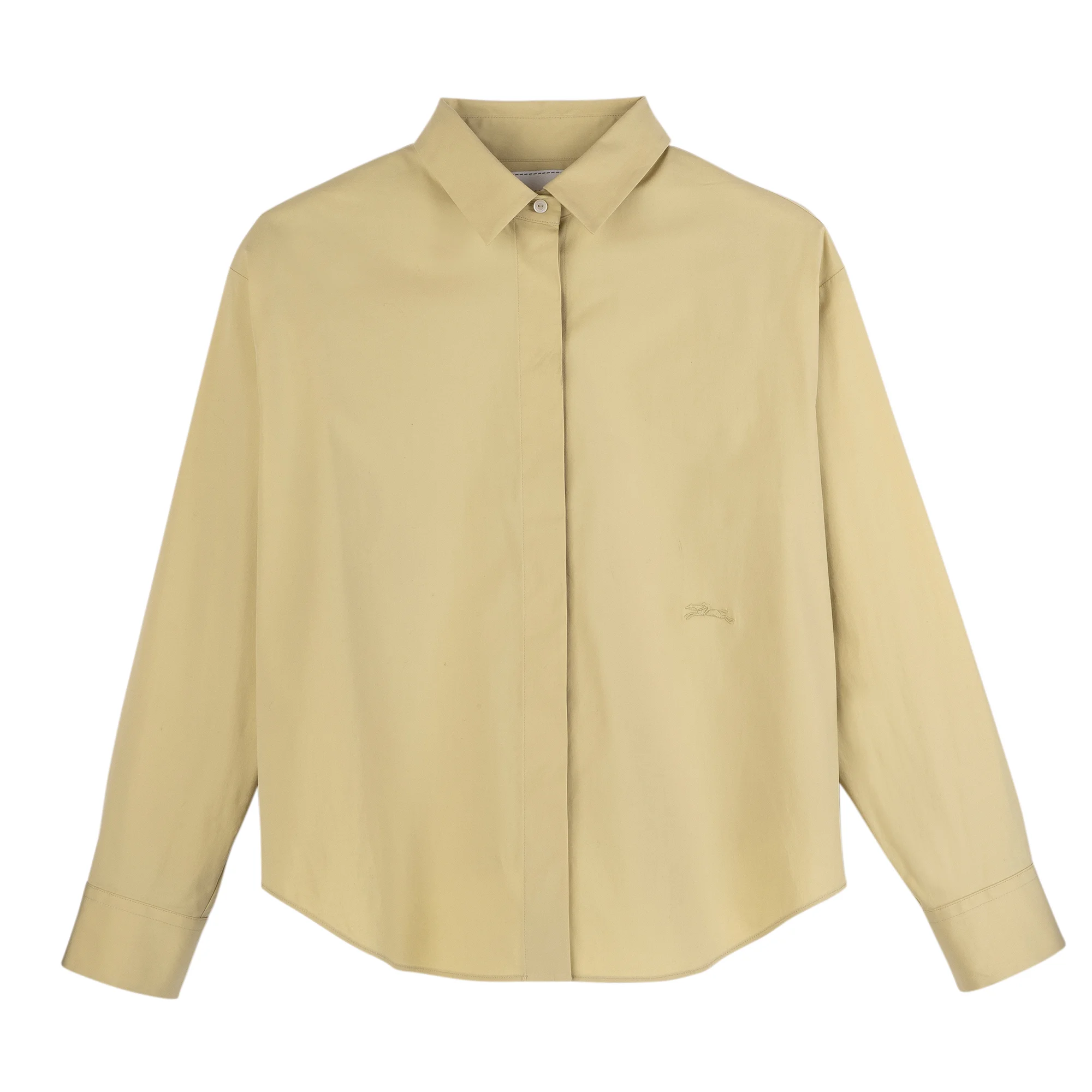 Shirt Pistachio - Popelin - 1