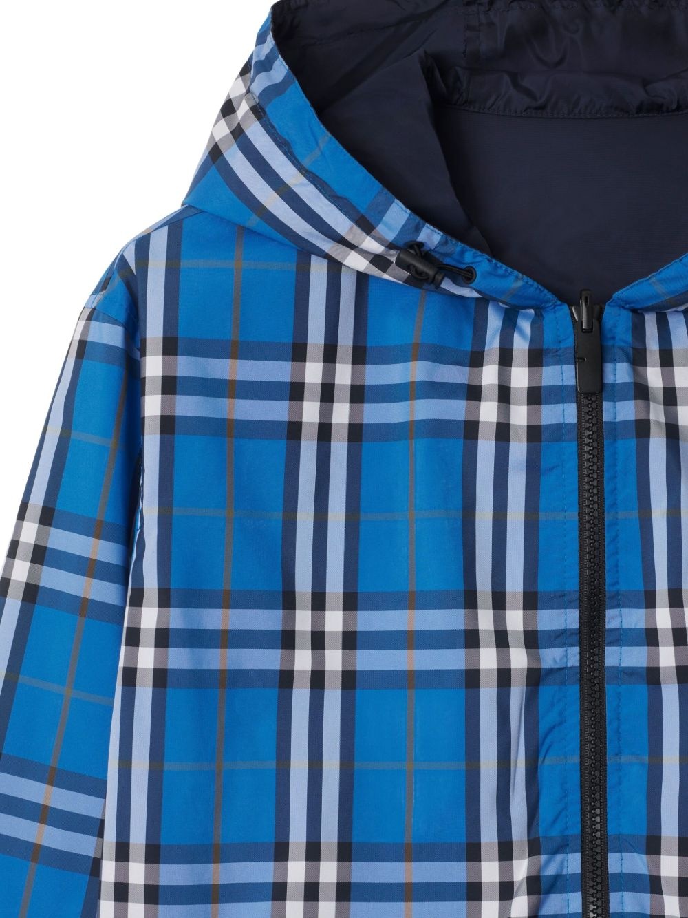 checked reversible jacket - 2