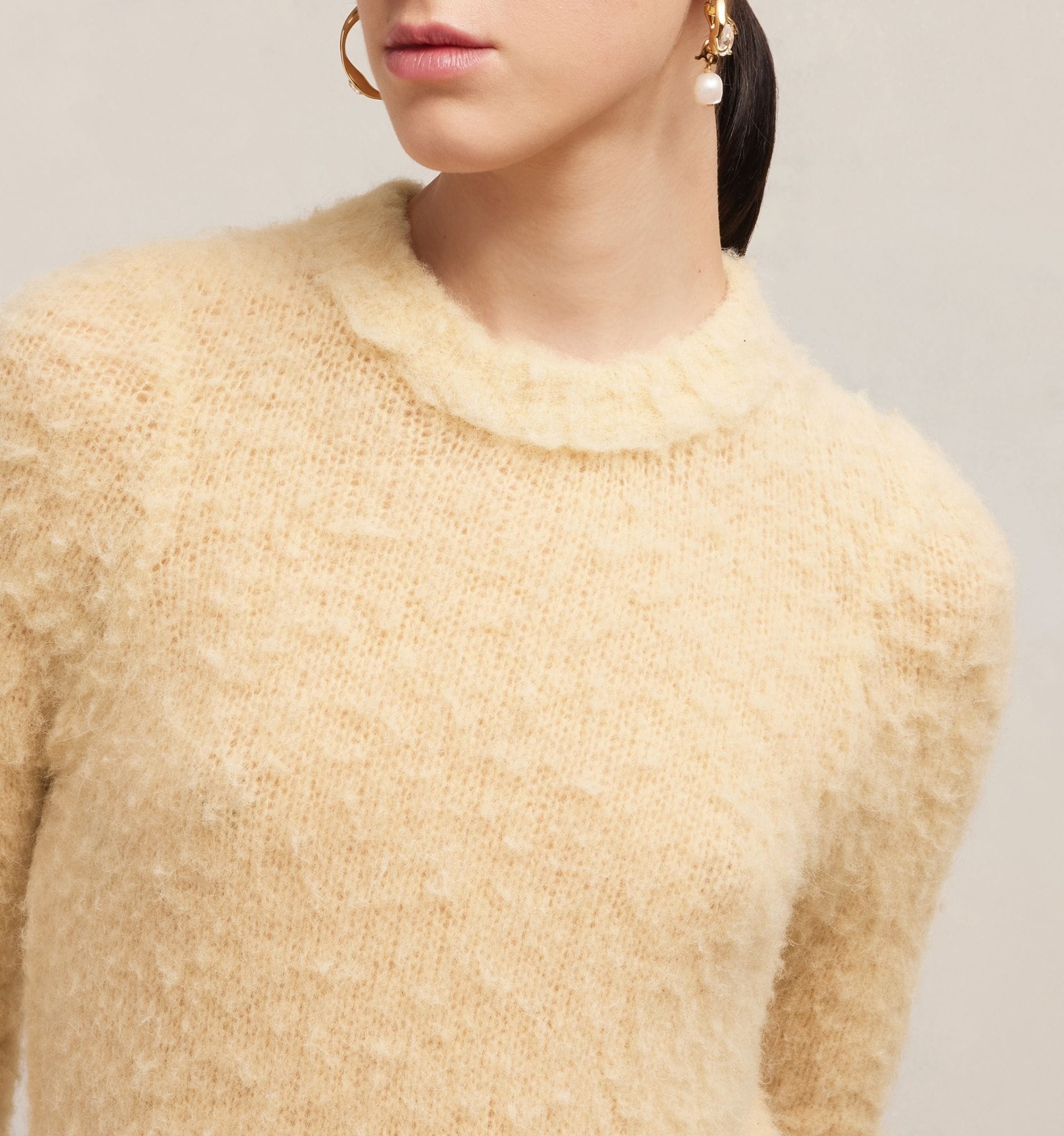 Brushed Alpaca Sweater - 7