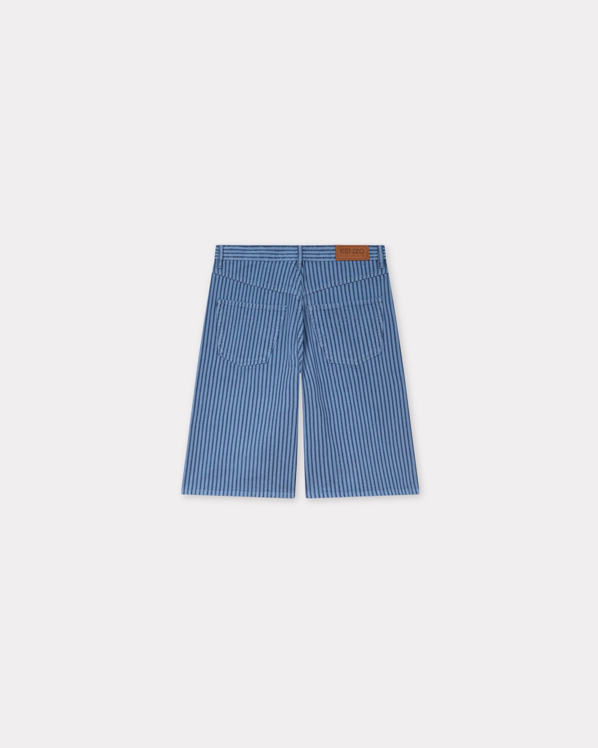 'KENZO Coast Lines' straight short in Japanese denim - 2