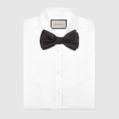 GUCCI Silk bow tie outlook