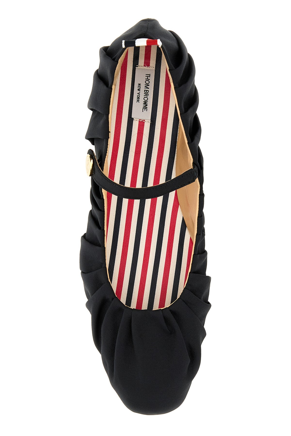 Black fabric ballerinas - 4