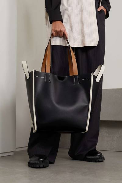 Proenza Schouler Mercer extra large color-block leather tote outlook