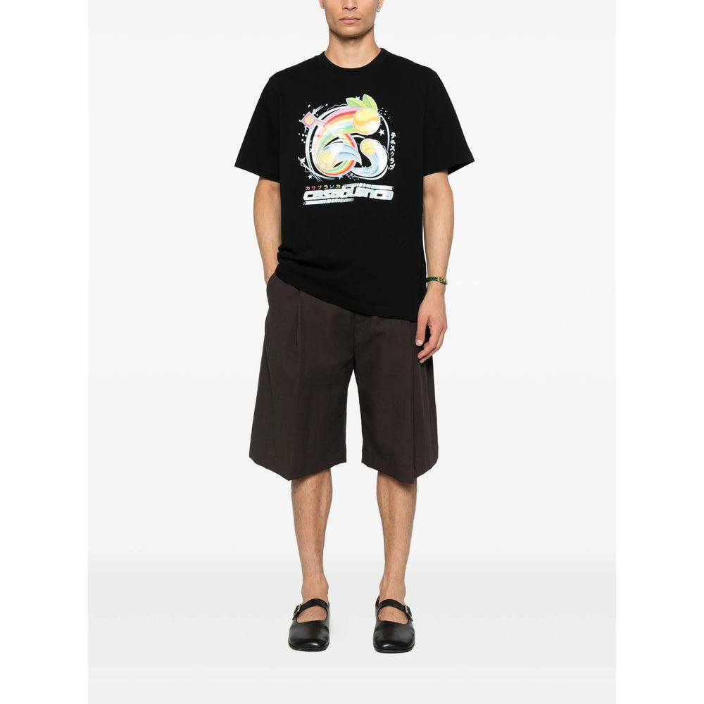 Casablanca Black T-Shirts & Vests - T-Shirts Men - 2