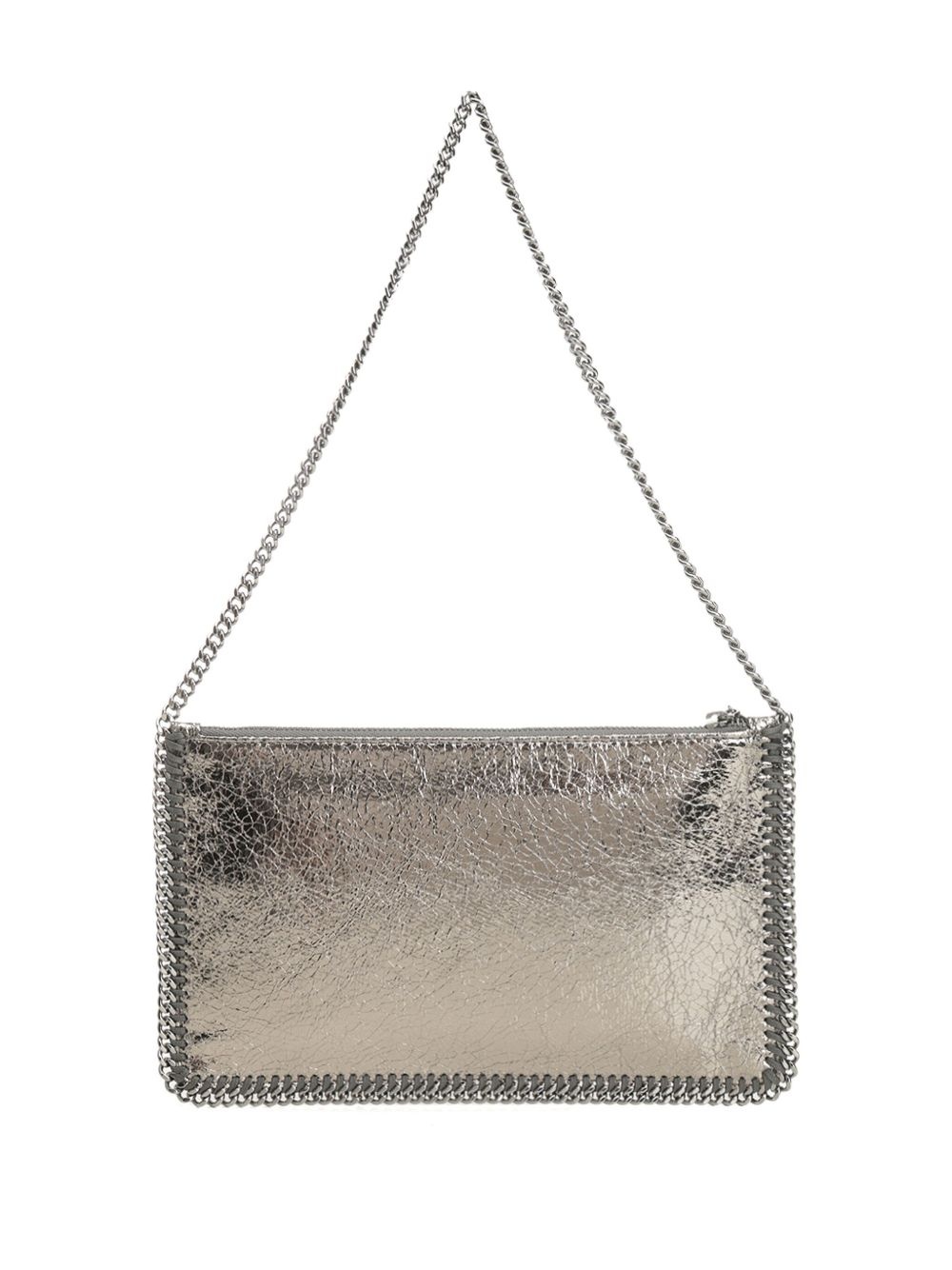 Falabella metallic clutch bag - 2