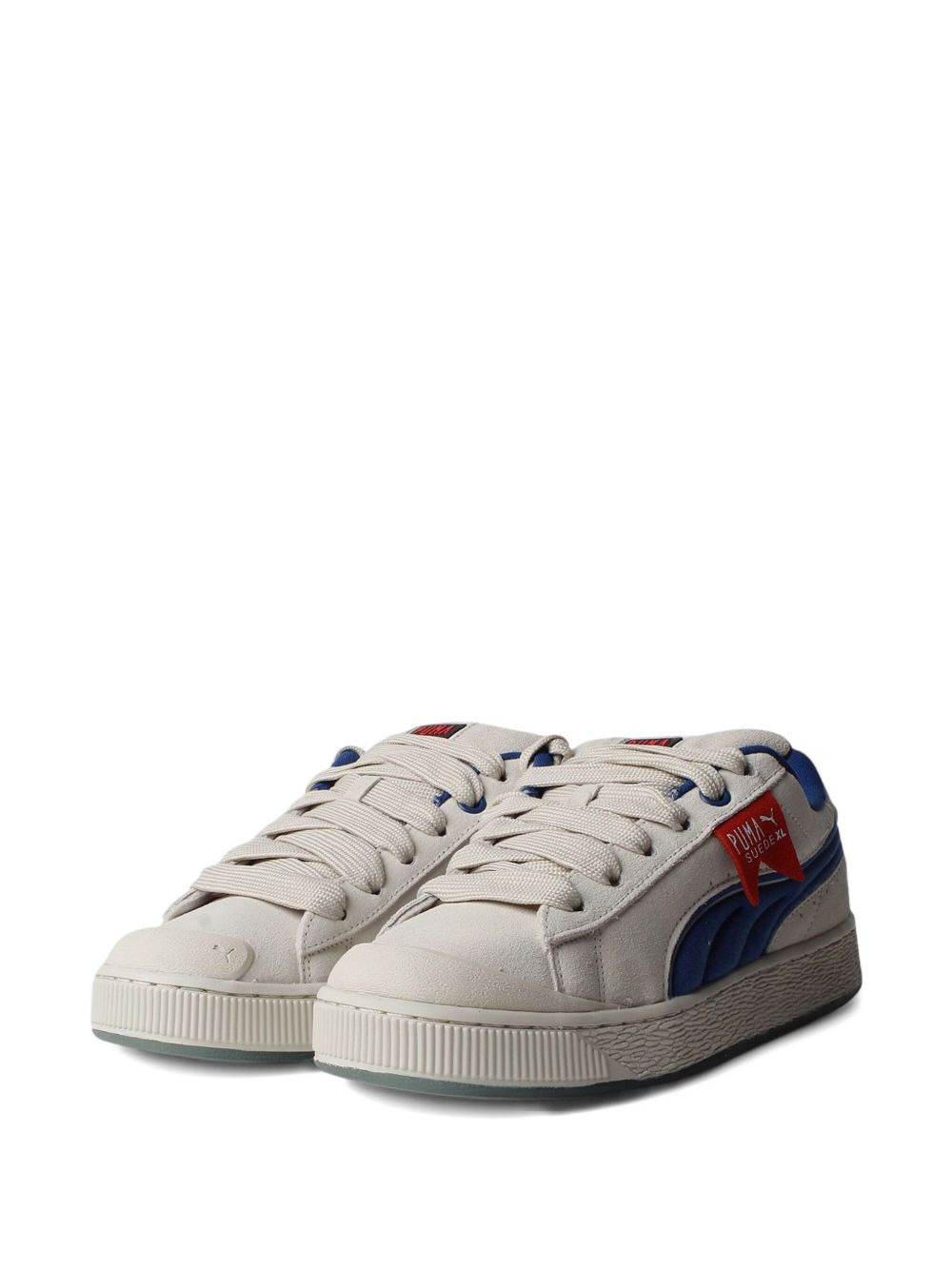 x Ghostbuster Stay Puff Suede XL "White/Blue" sneakers - 2