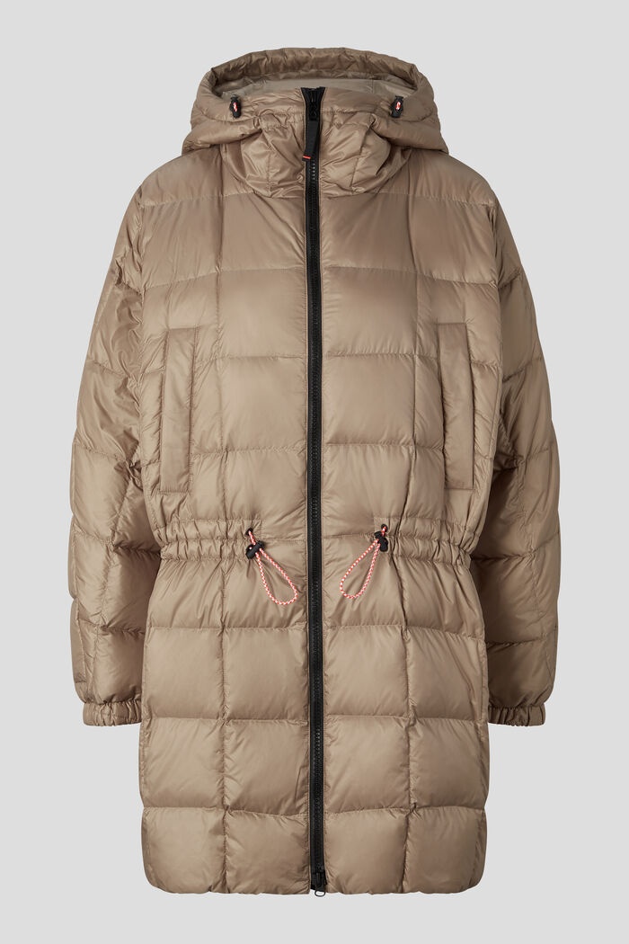 Yama Quilted coat in Caramel - 1