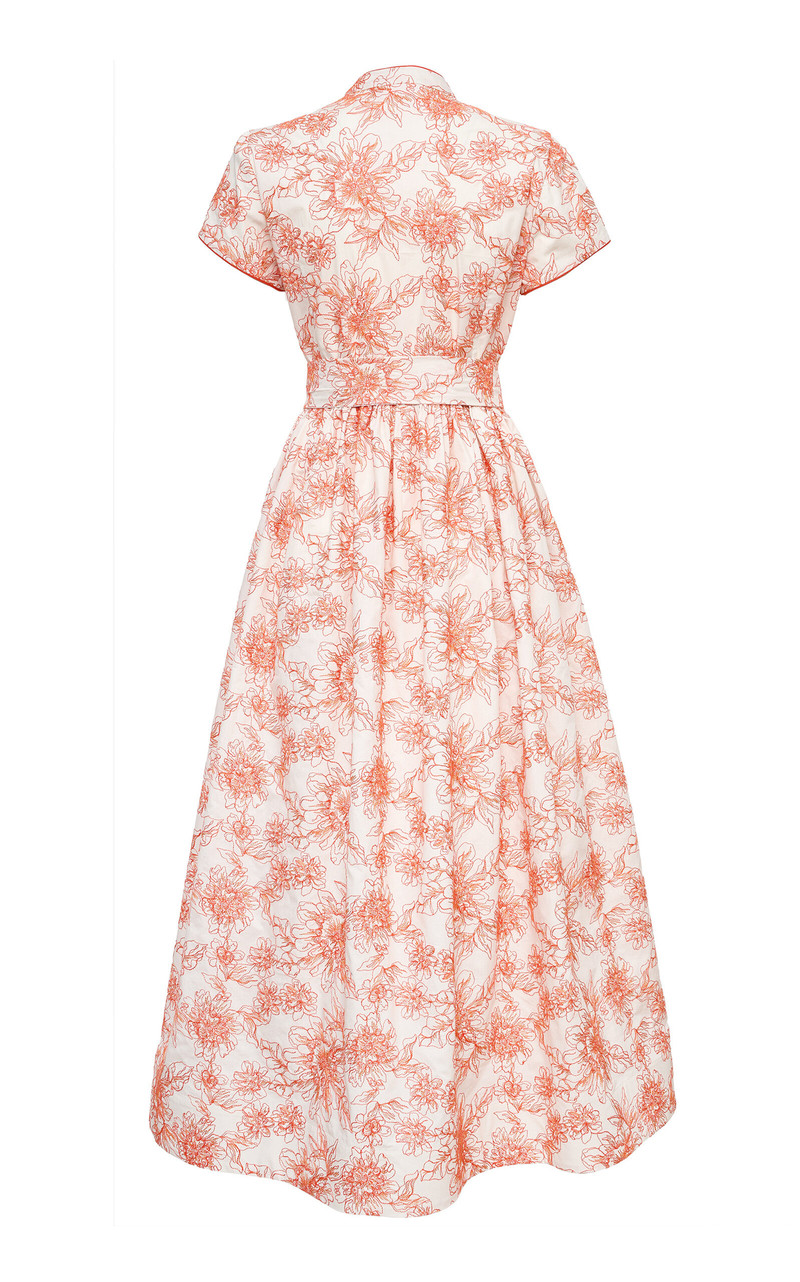 LORETTA CAPONI Camaiore Floral Midi Dress multi outlook