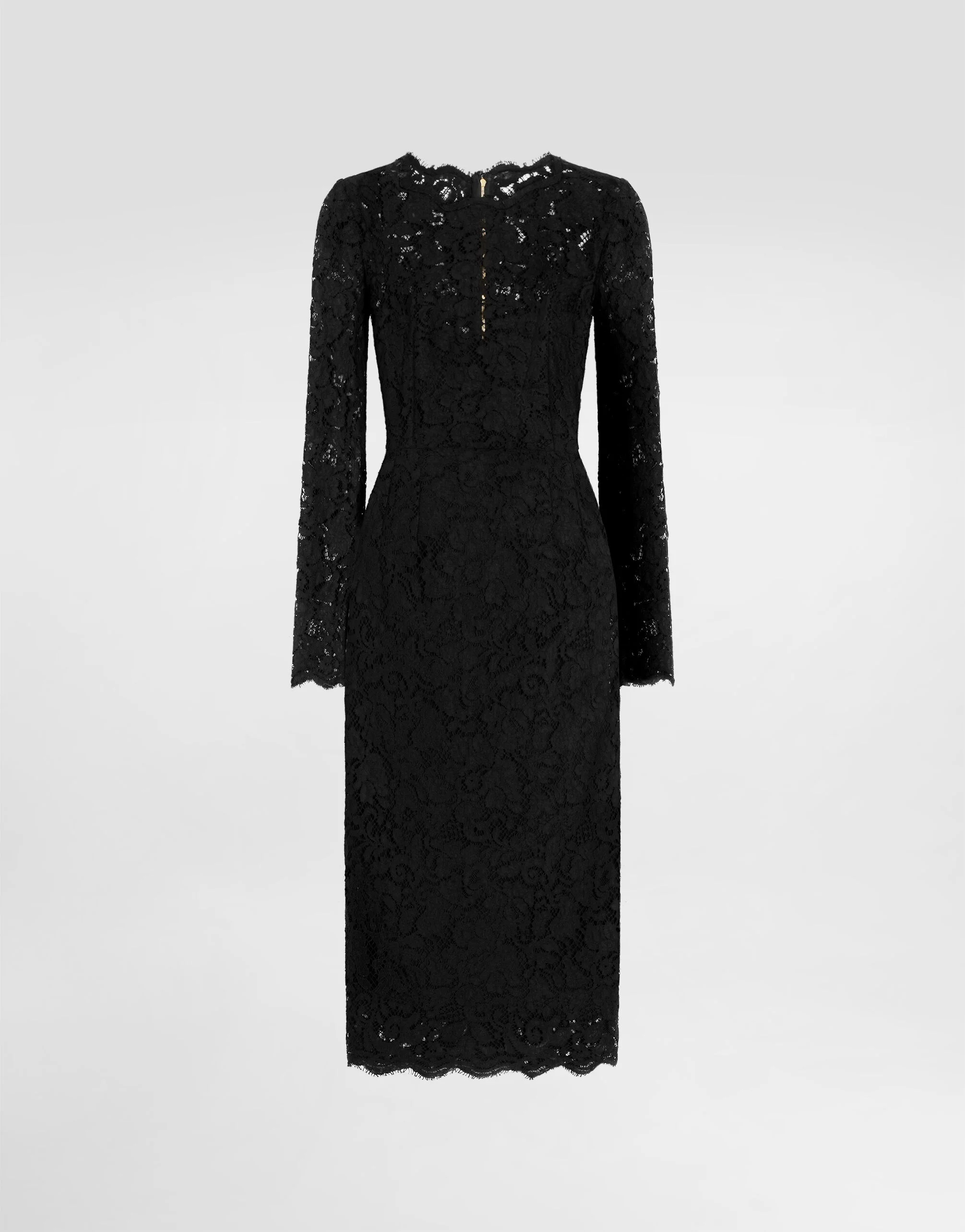 Cordonetto lace dress - 1
