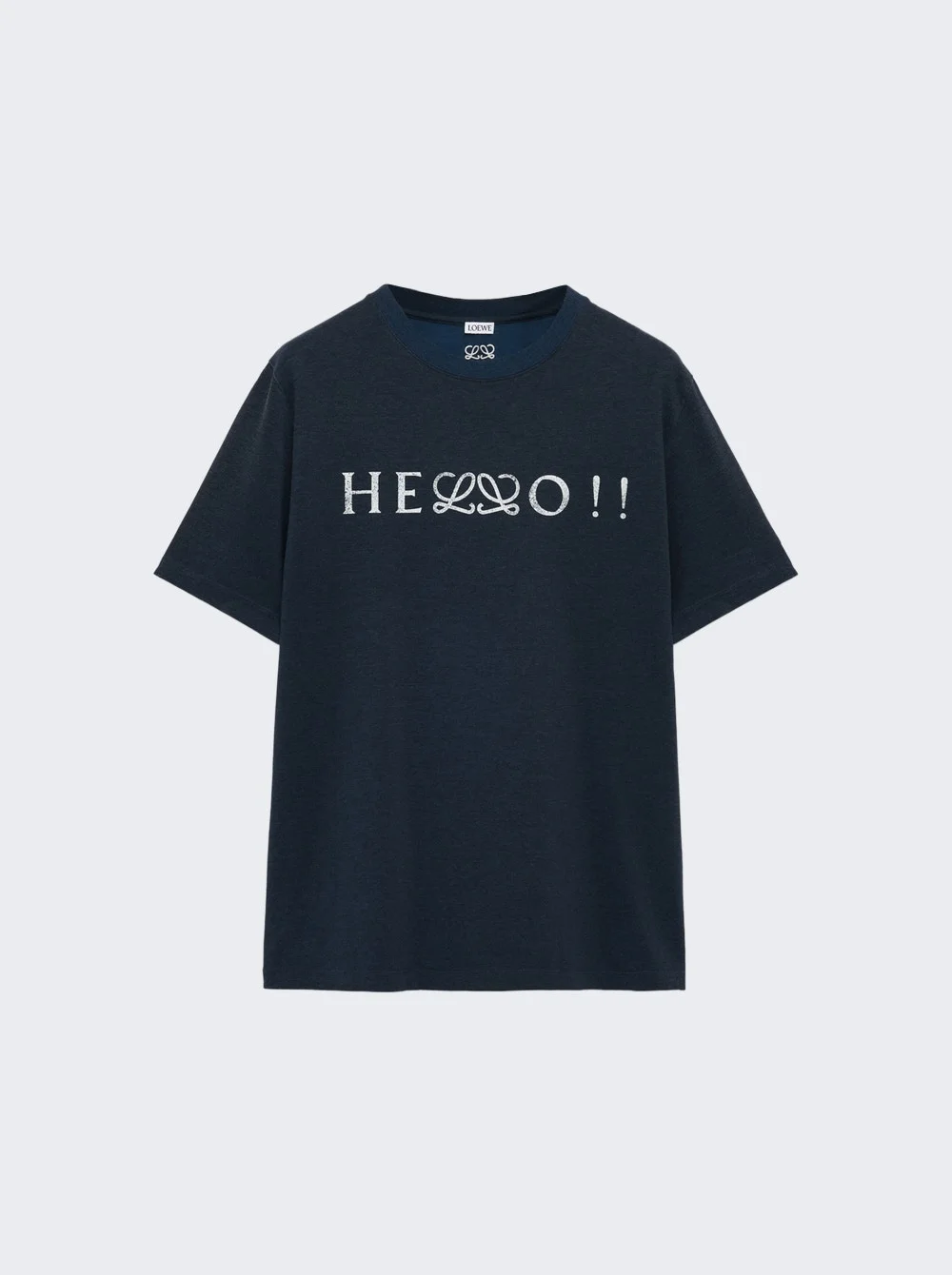 Regular Tee Navy Blue - 1