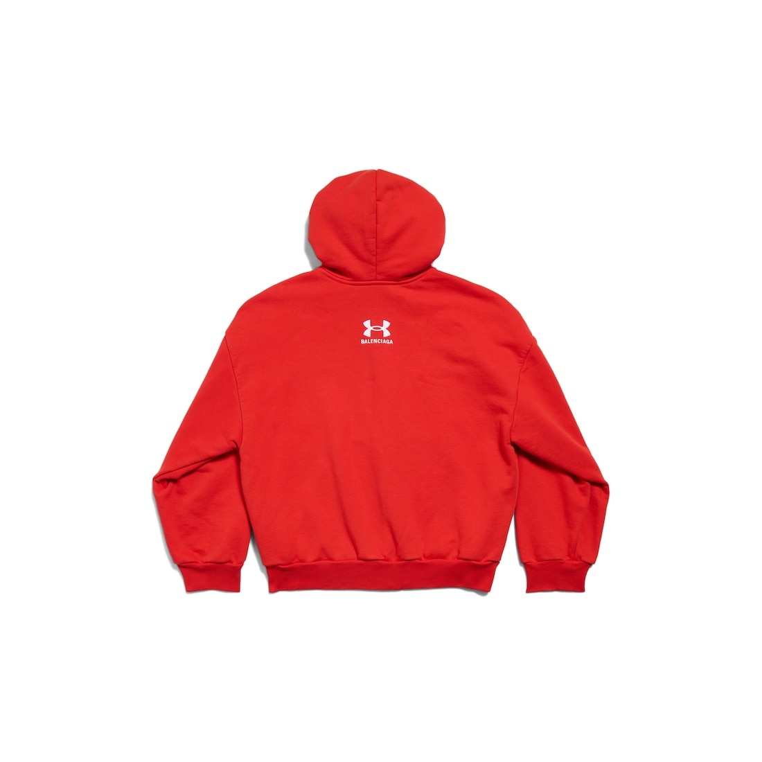 Women's Under Armour® Zip-up Hoodie Regular Fit in Red/white - 6