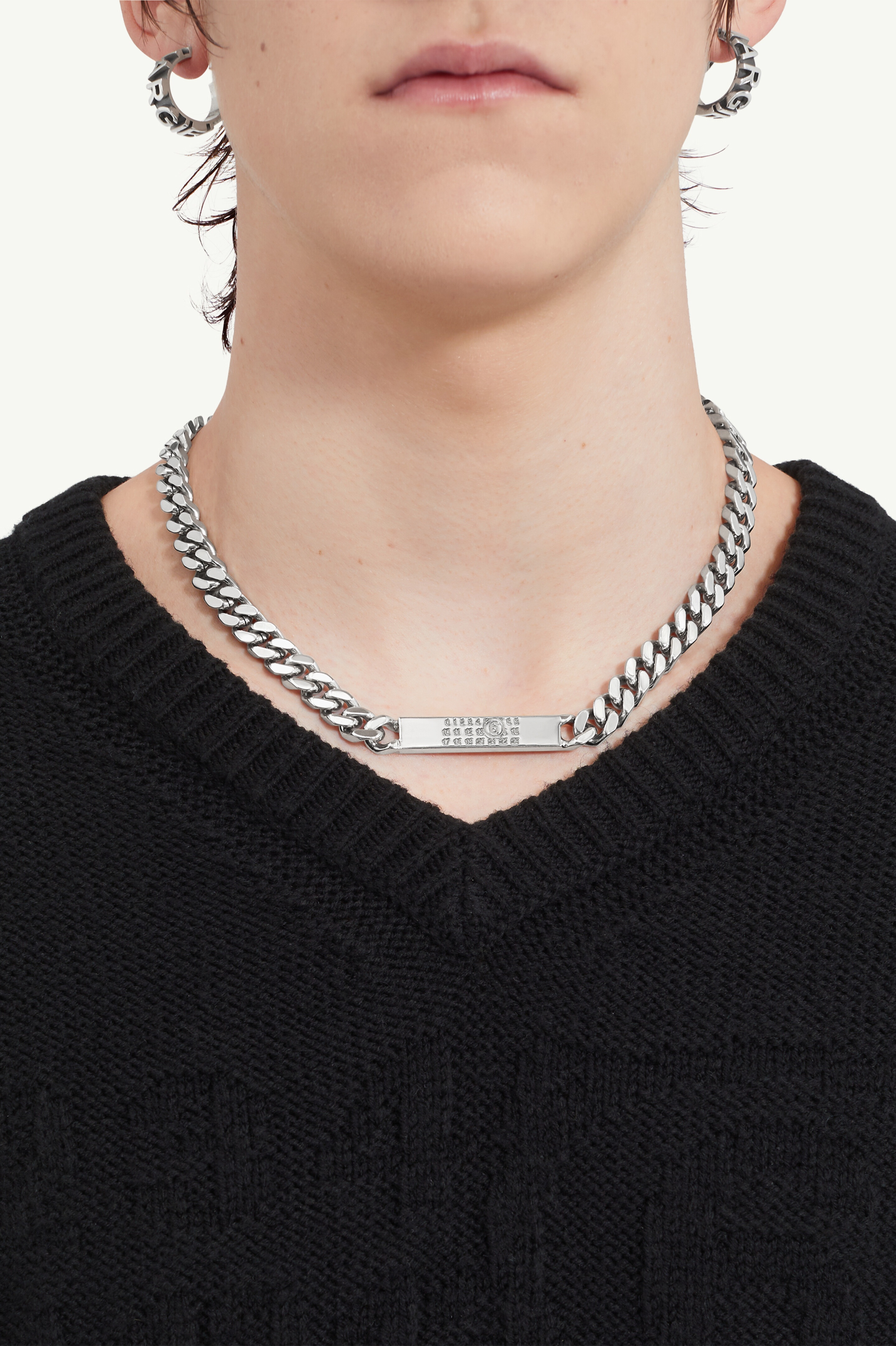 【MM6 Maison Margiela】Chain Necklace ☆送料関税込み☆ MM6 Maison Margiela Numeric Chain Necklace | Harrods US