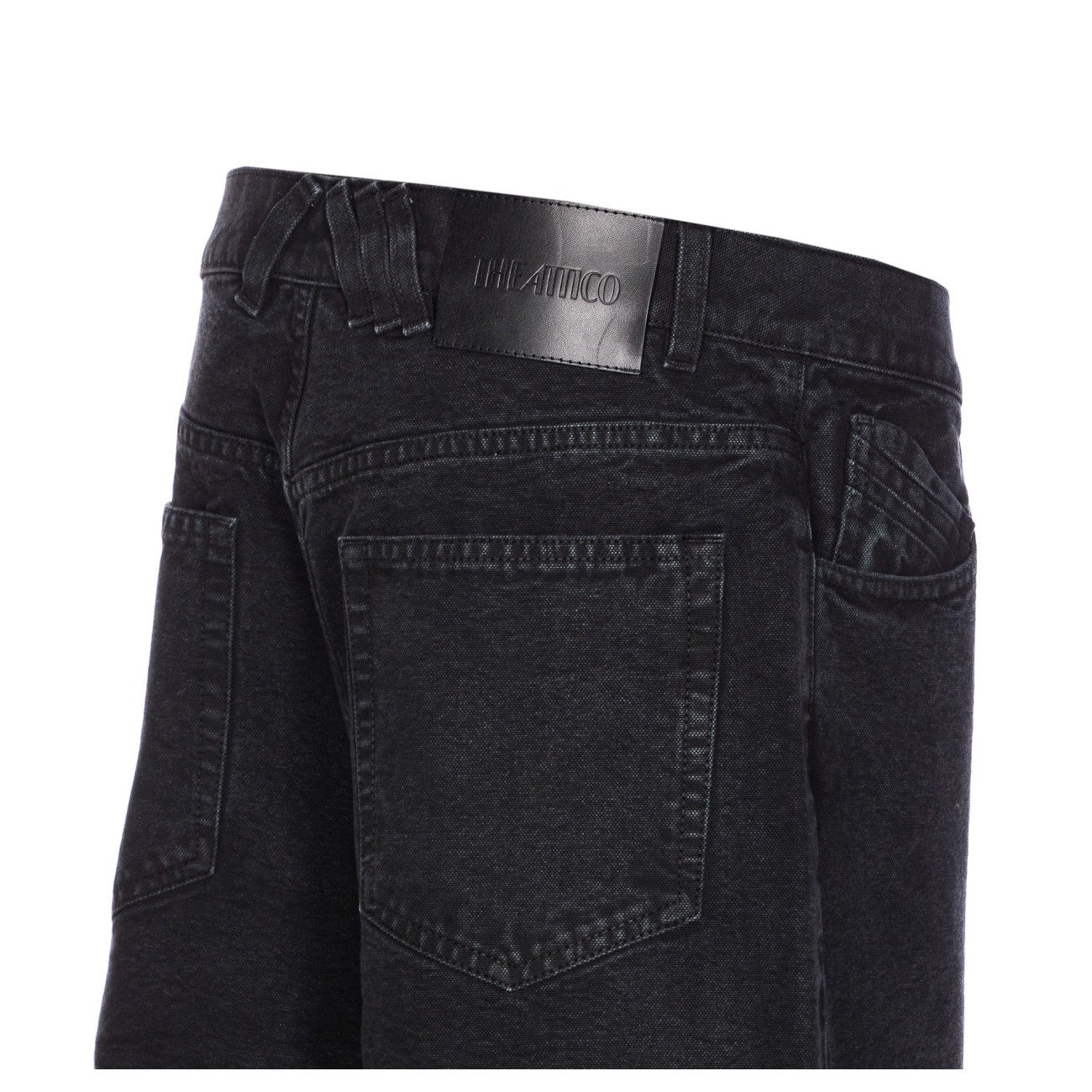 The Attico Women Long Denim Pants - 3