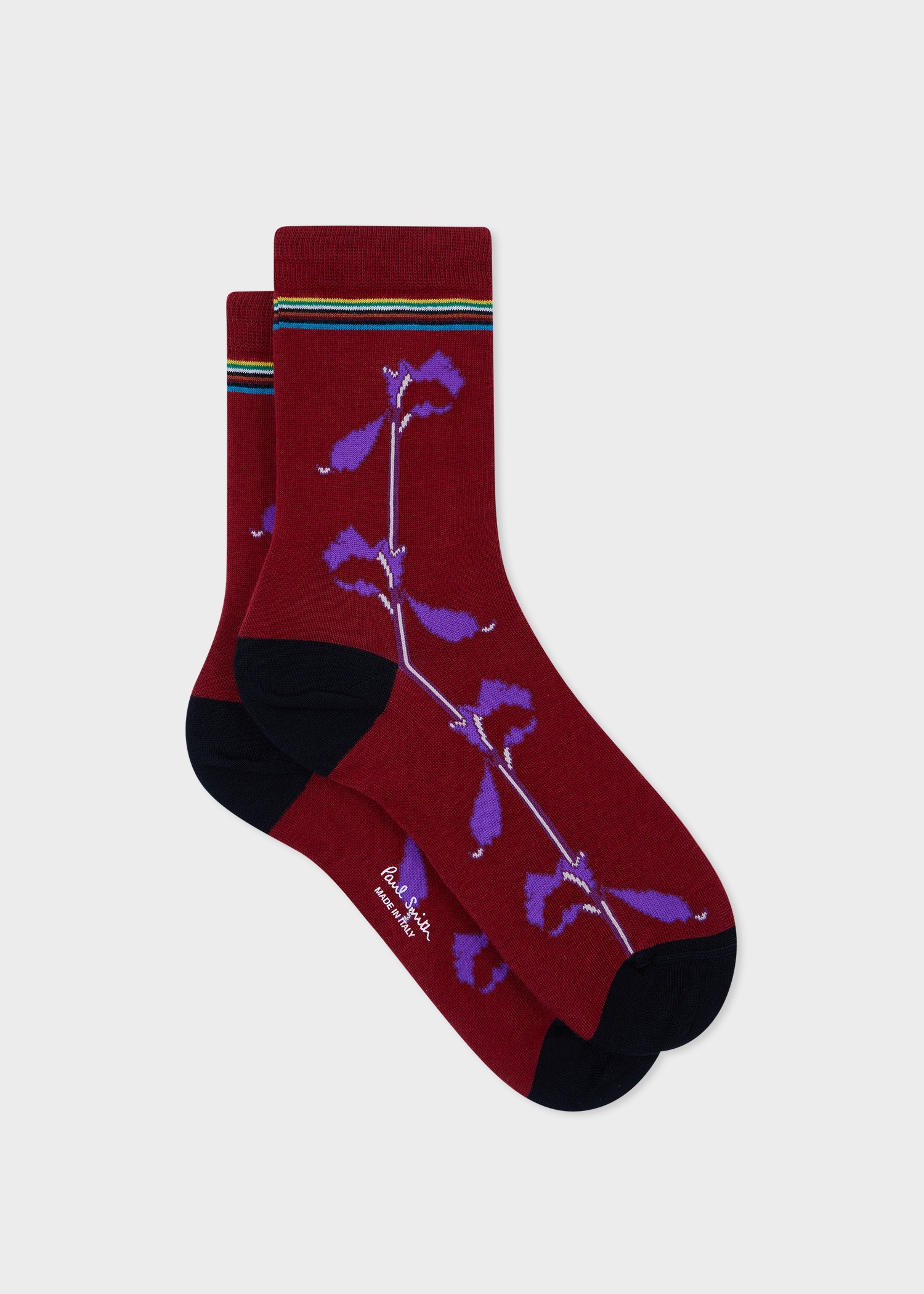 Women's Rust 'Magnolia' Socks 1
