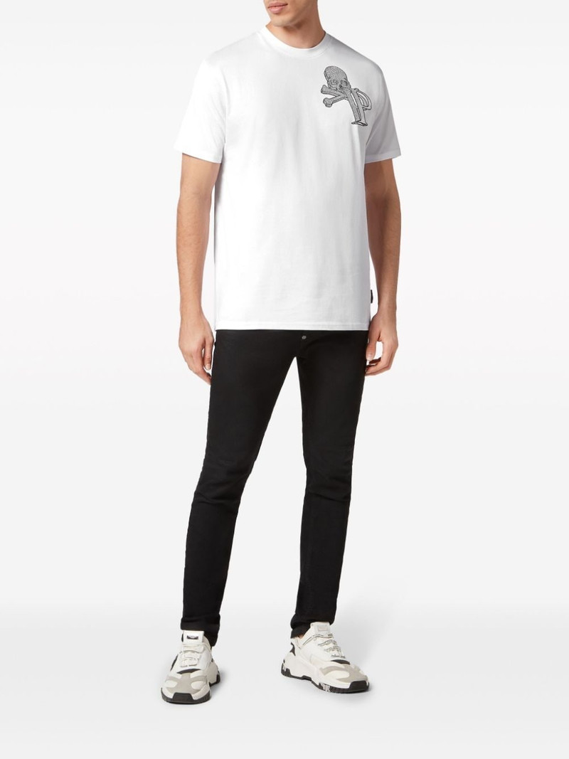 PHILIPP PLEIN Wire Frame cotton T-shirt outlook