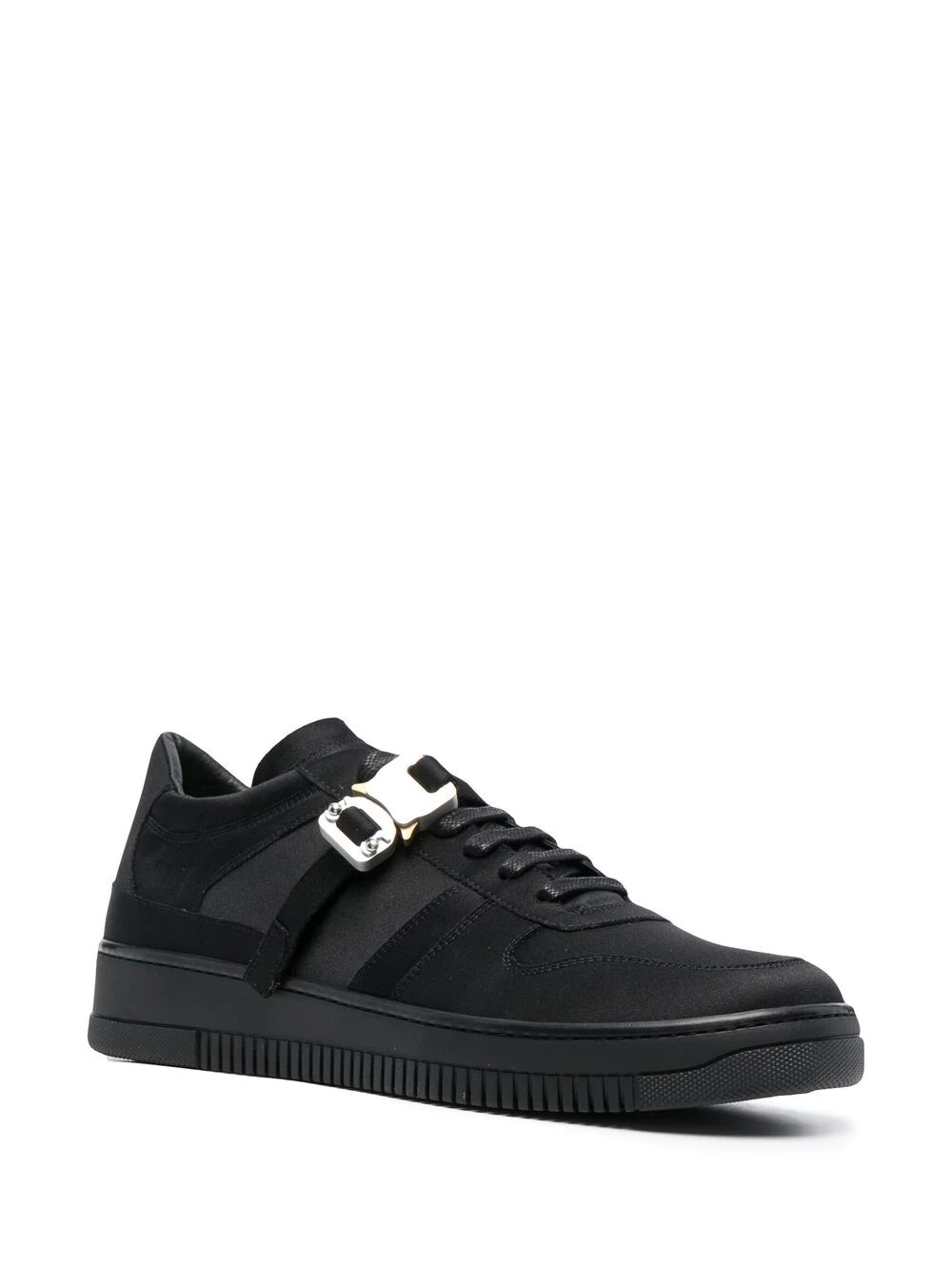 buckle-trim low-top sneakers - 2