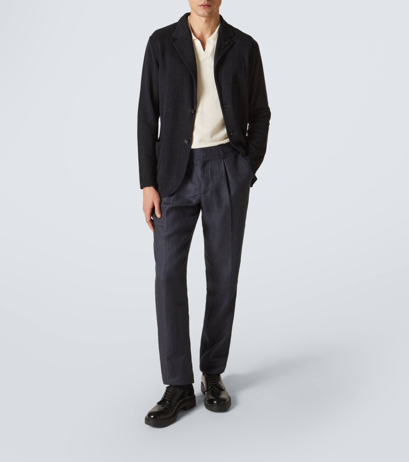 Ralph Lauren Silk and cotton polo shirt outlook