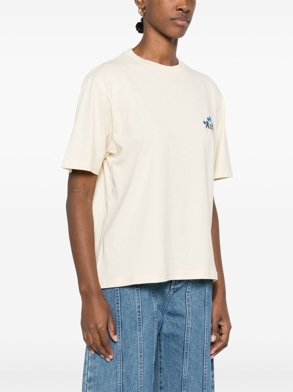 logo-print T-shirt - 3