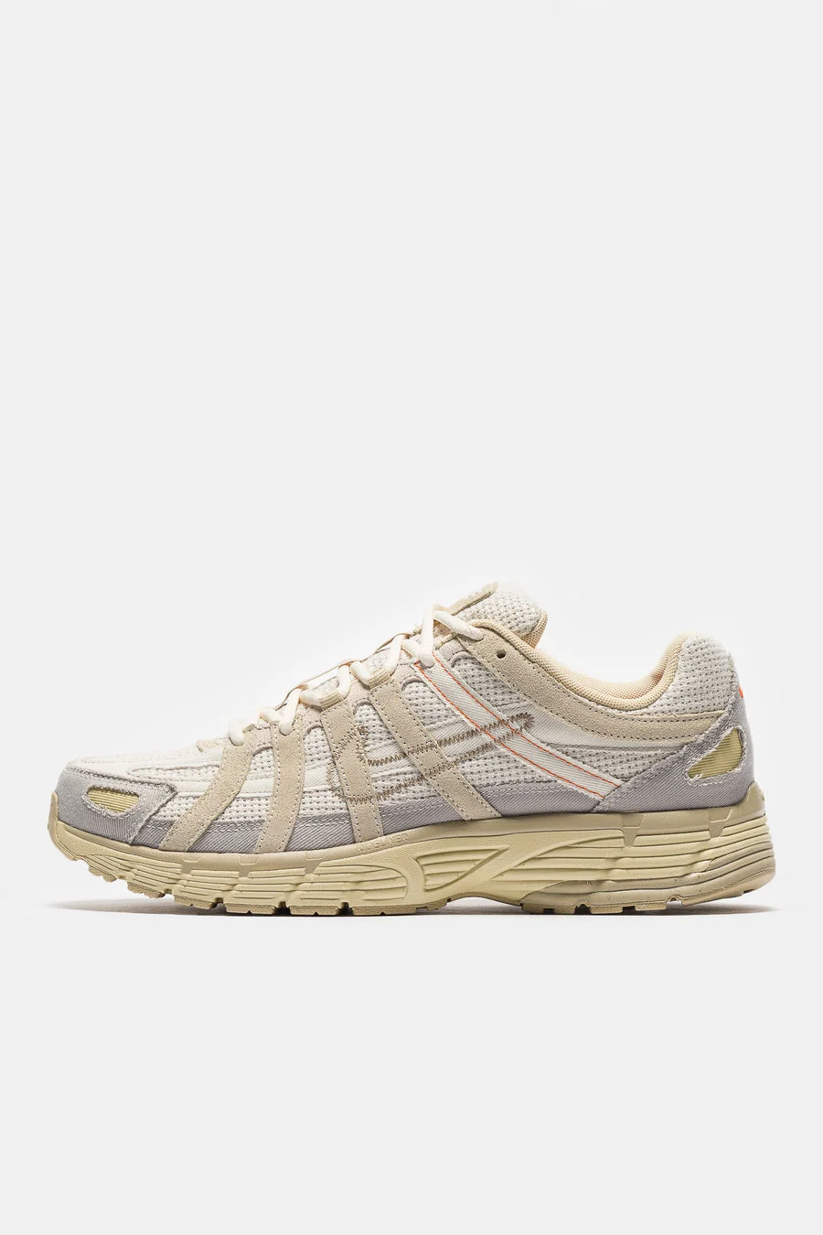P-6000 Sneaker in College Grey/Khaki/Team Gold/Pale Ivory - 1