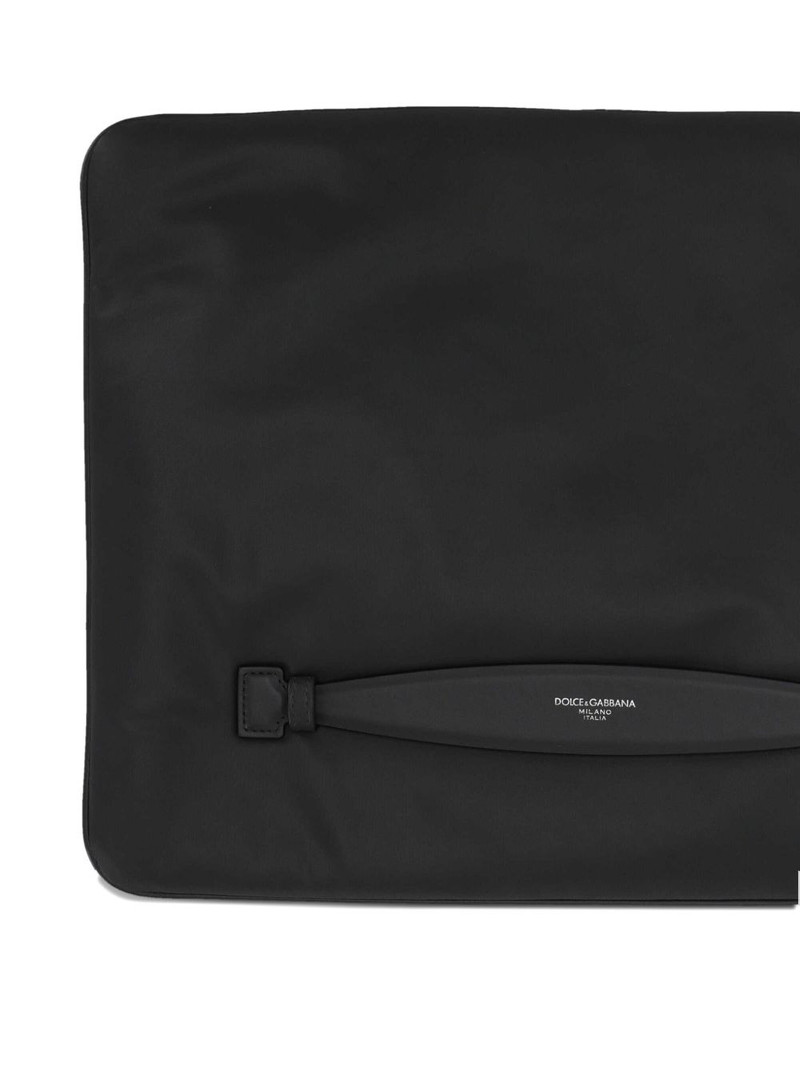 leather-handle zip tote bag 3