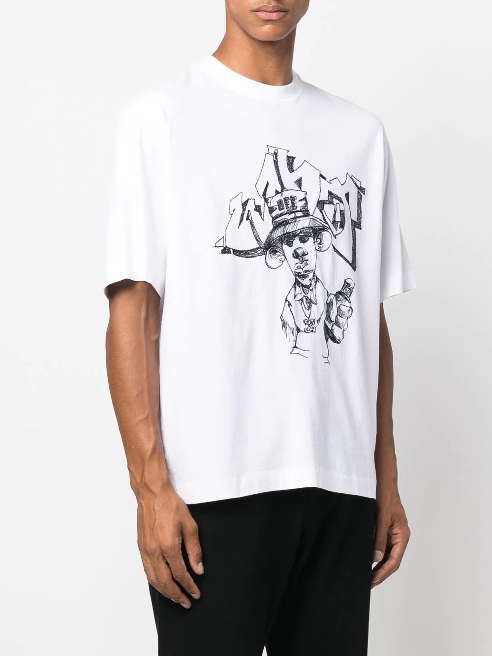 graphic-print short-sleeve T-shirt - 3