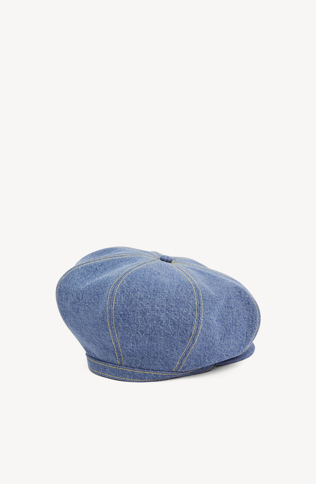 'Baker Boy' denim flat cap - 2