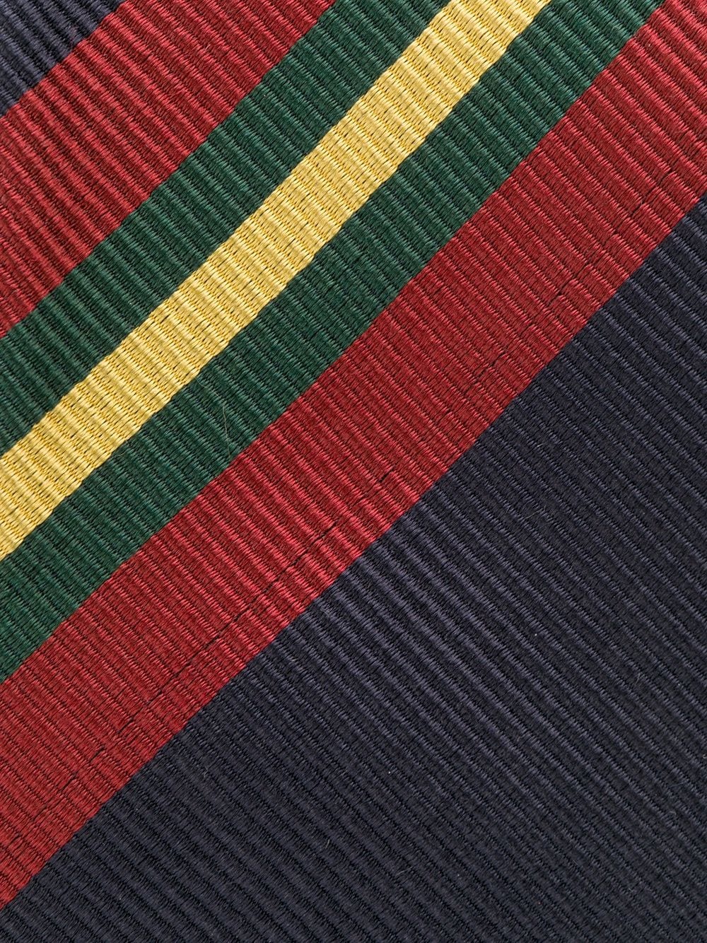 striped colour-block tie - 2