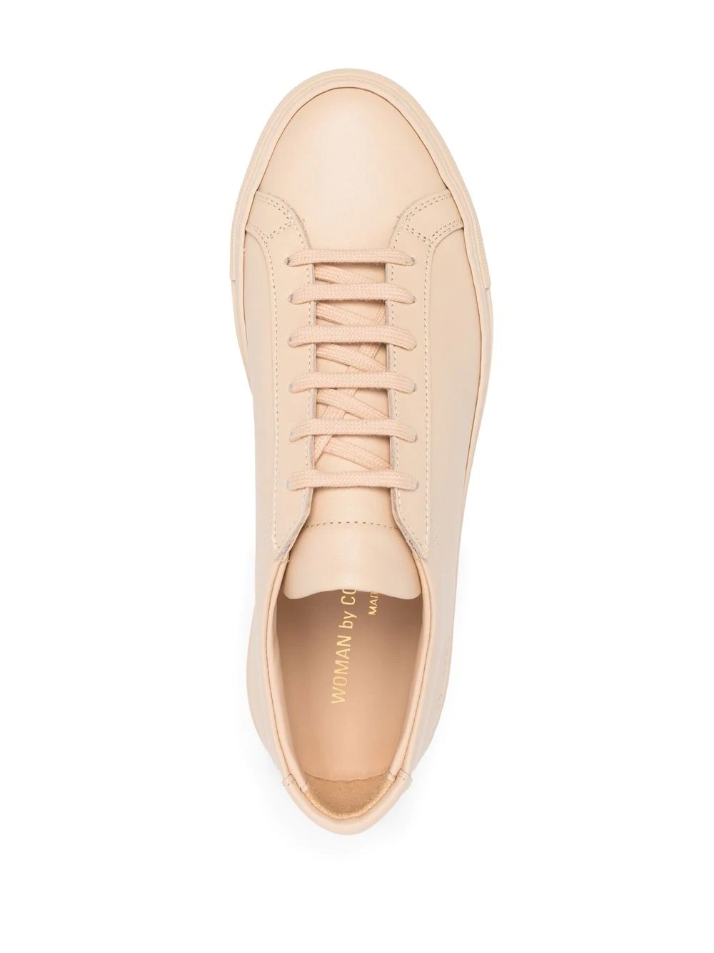 monochrome low-top sneakers - 4