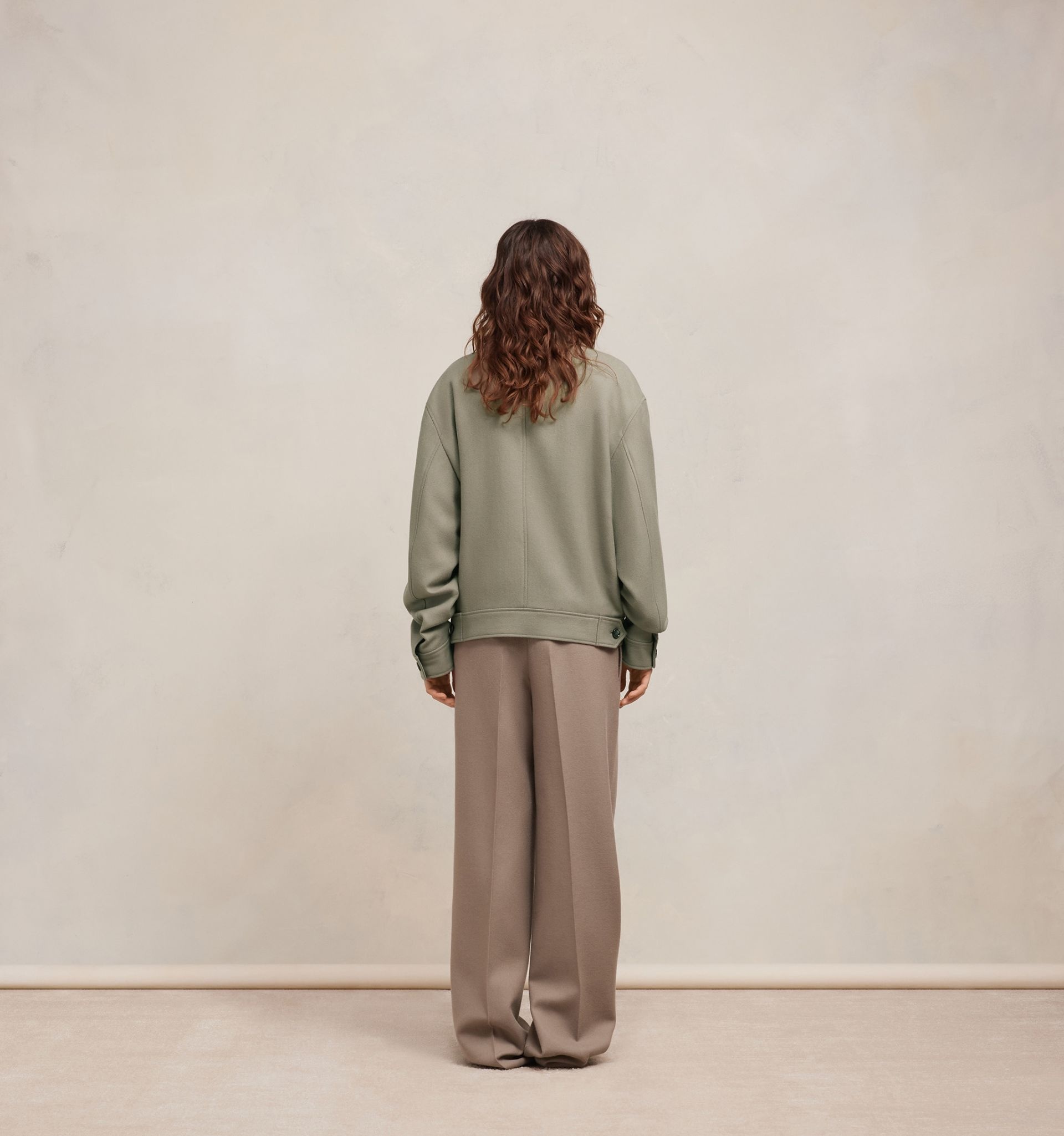Oversize Buttoned Jacket - 5