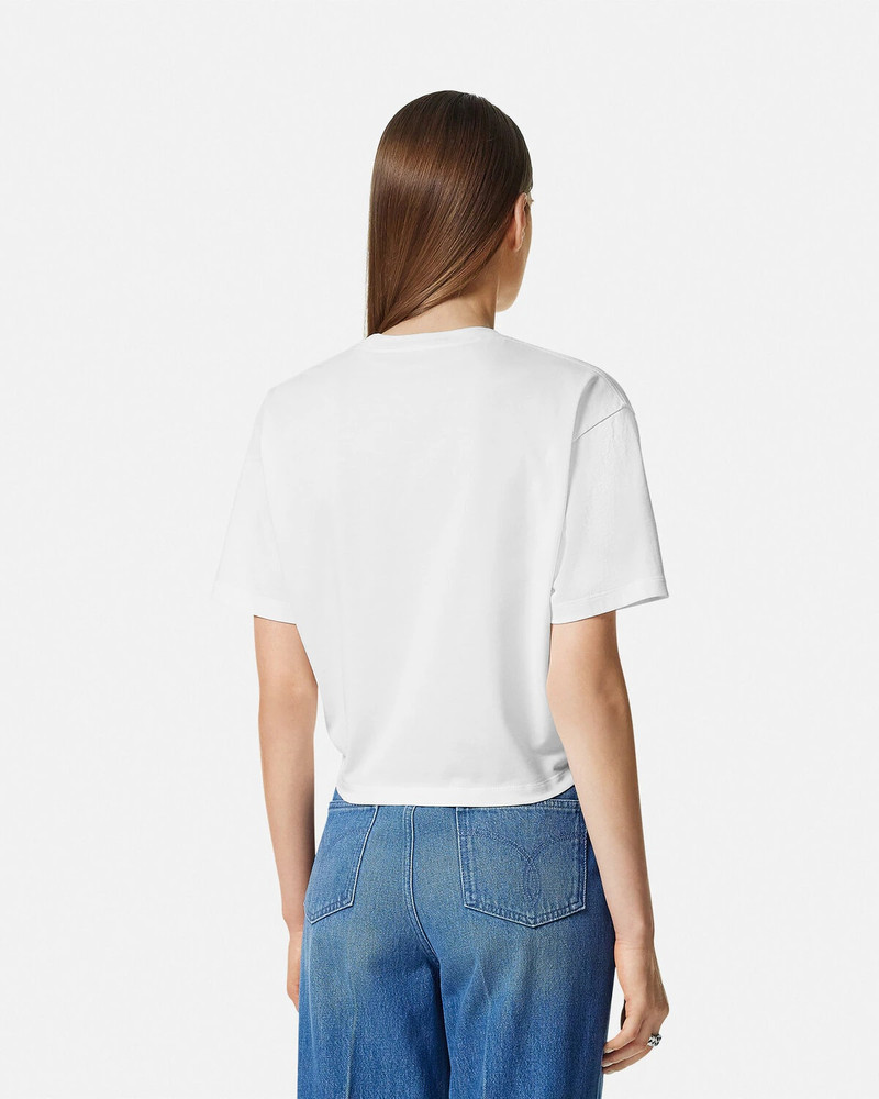 1978 Re-Edition Logo Safety Pin Crop T-Shirt 5