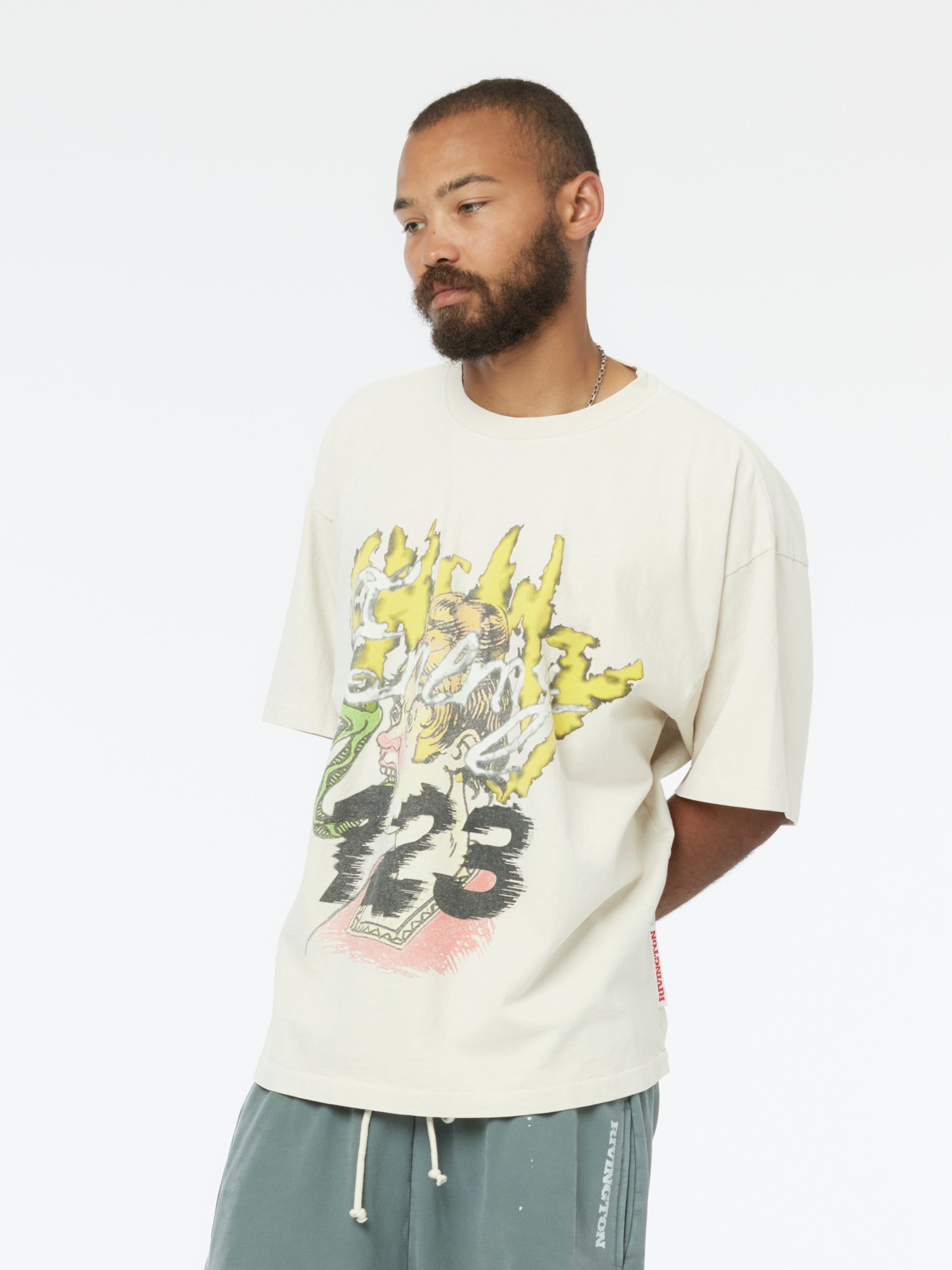 CVA SNAKE TEE (VINTAGE WHITE) - 2