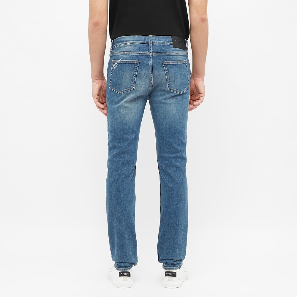 Givenchy Slim Stamp Jean - 6