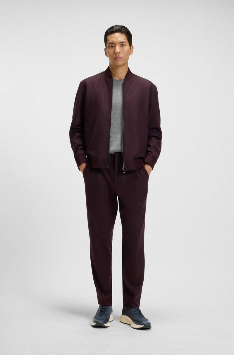 BOSS LOW-TOP TRAINERS WITH KNITTED UPPERS outlook