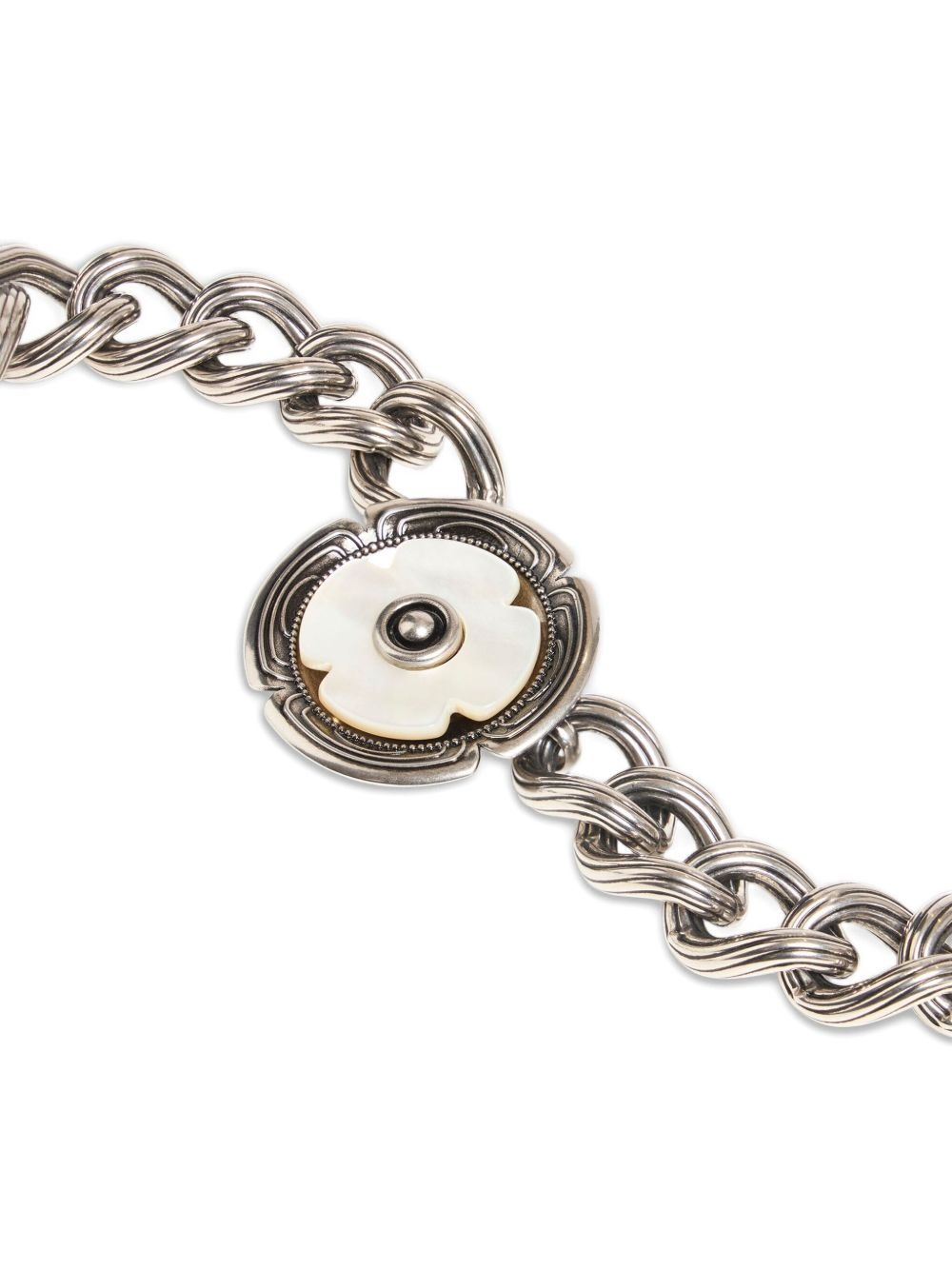 floral-motif necklace - 3