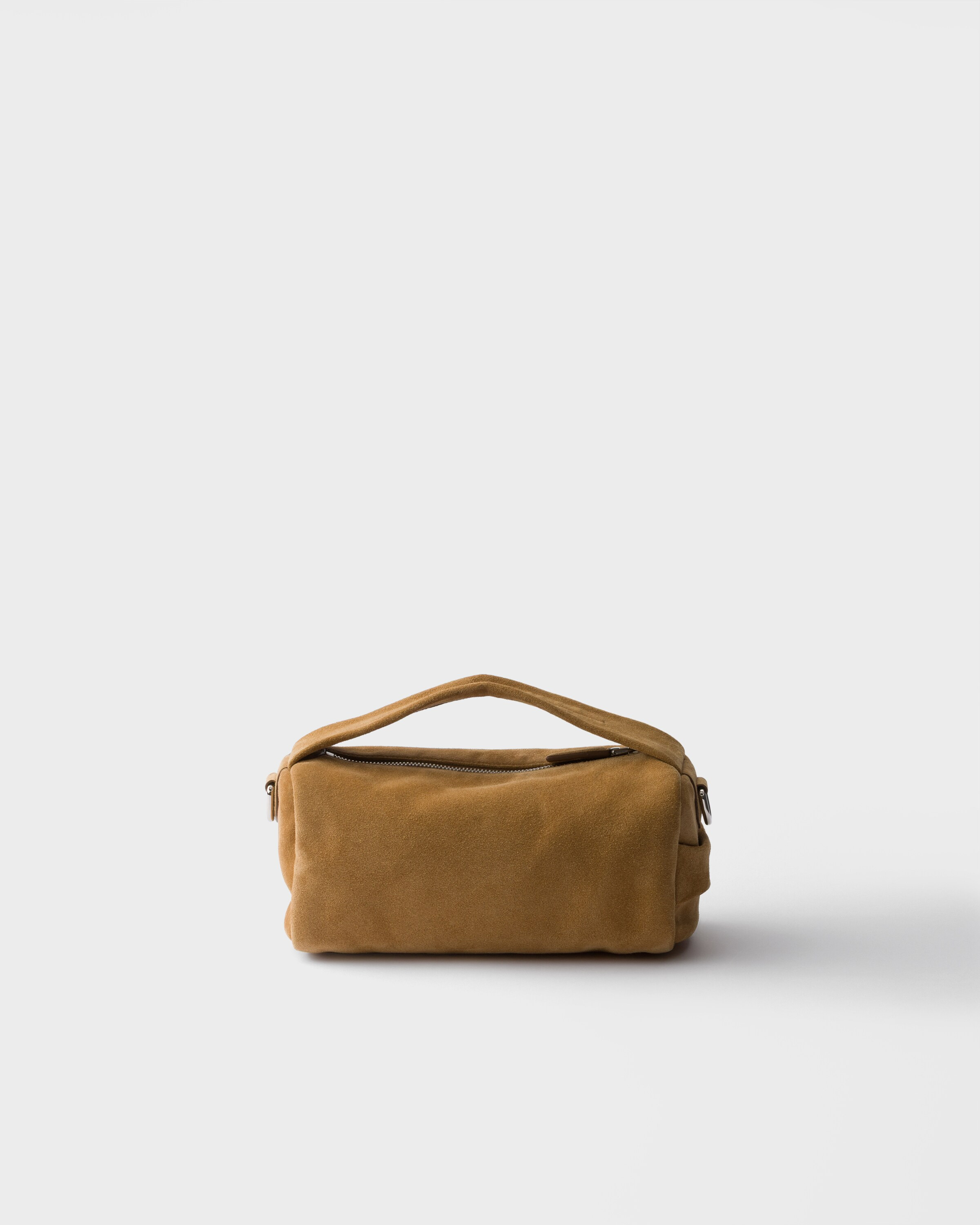 Suede leather shoulder bag - 3