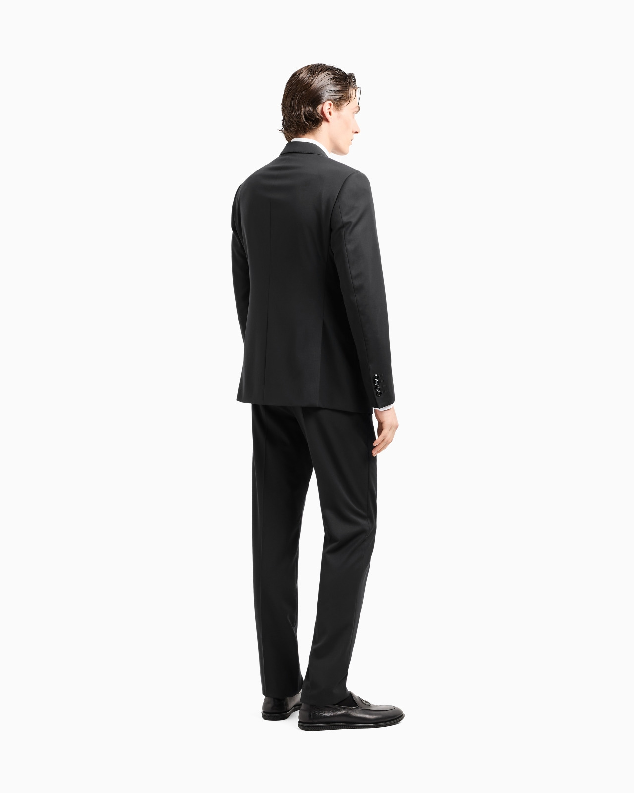 Single-breasted, water-repellent wool suit from the Soft line - 3